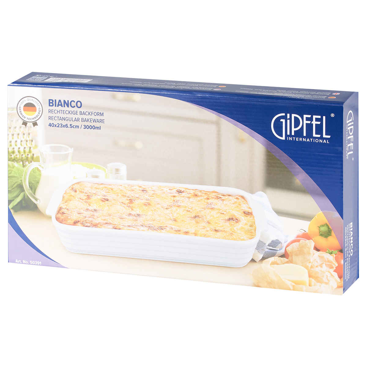 Форма для запекания Gipfel Bianco 50391 3 л/40х23х6,5 см фото