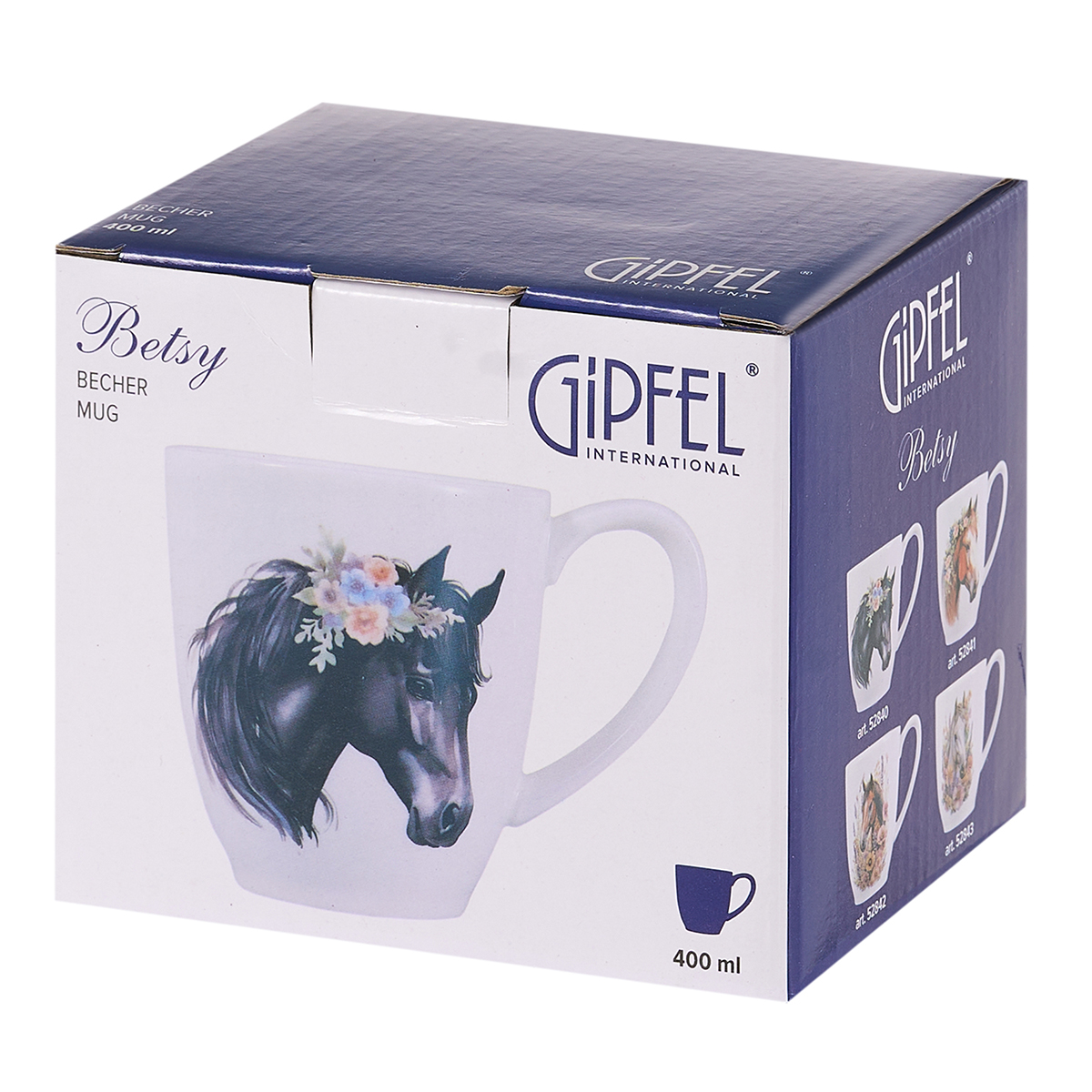 Кружка Gipfel Betsy 52840 400 мл фото