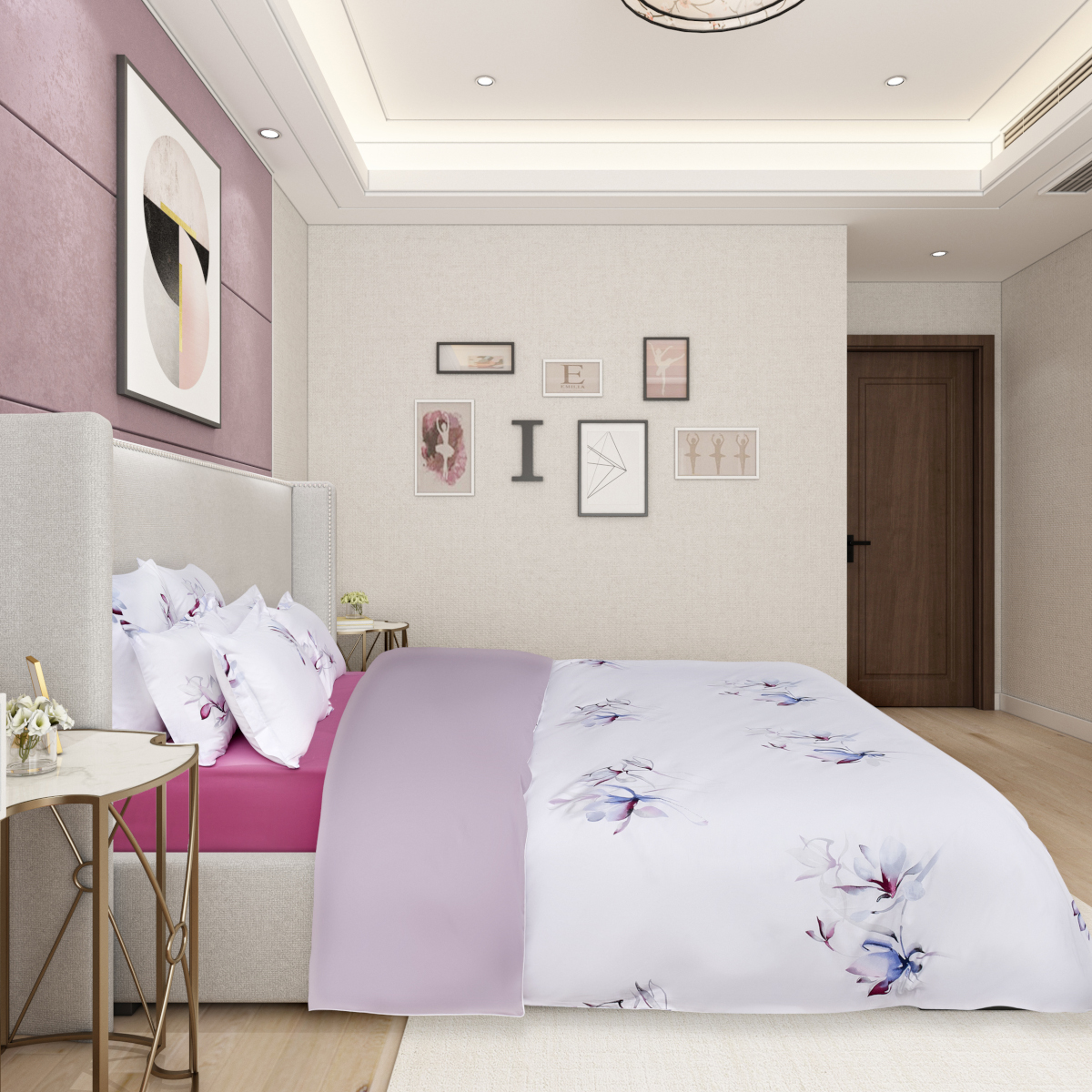 Комплект постельного белья двуспальный евро Gipfel Clarice 42658 фото