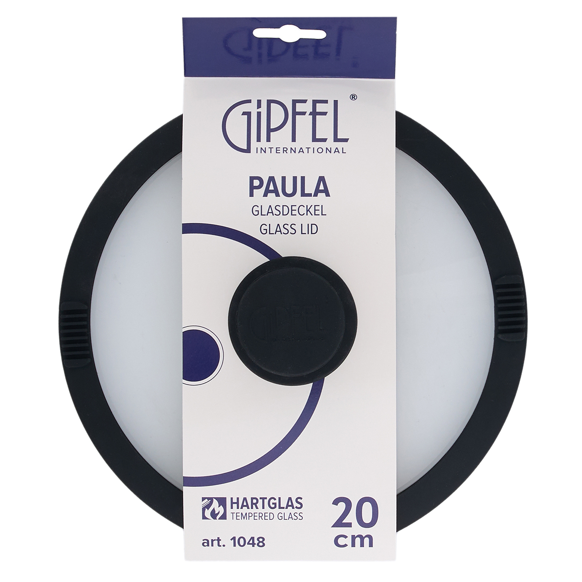 Крышка стеклянная Gipfel Paula 1048 20 см фото