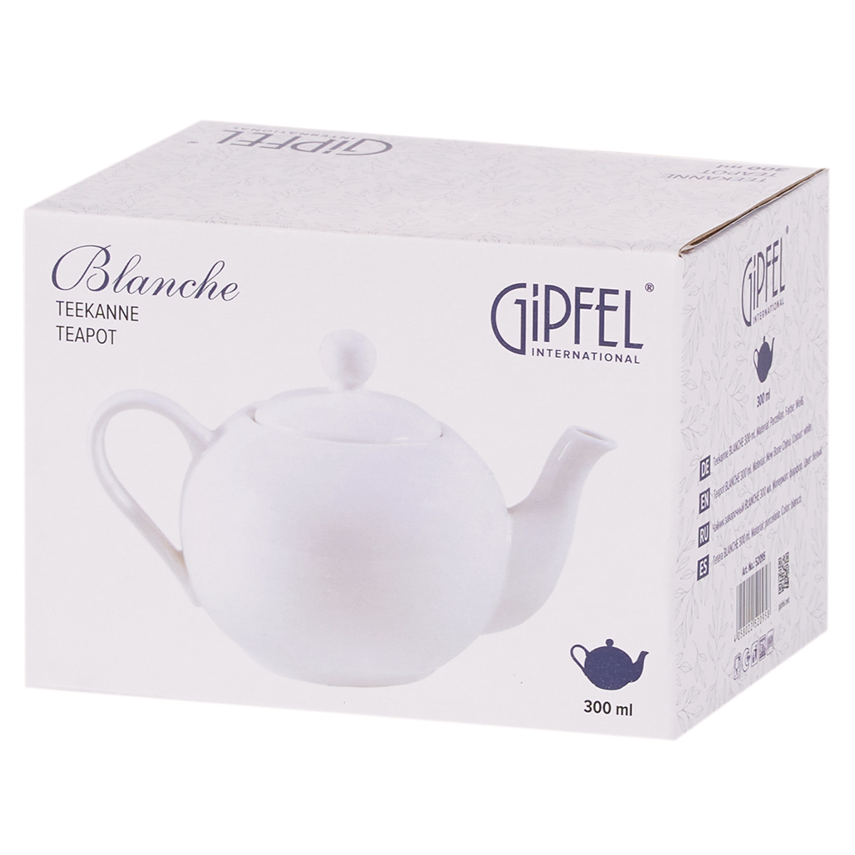 Чайник заварочный Gipfel Blanche 52095 300 мл фото
