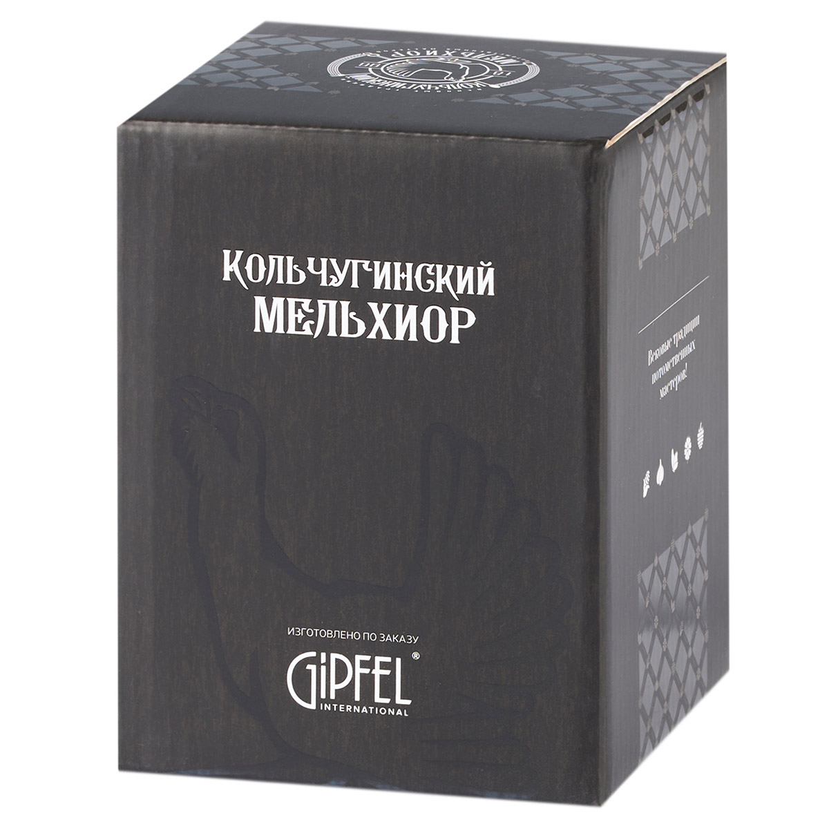 Подстаканник Gipfel 52563 с хрустальным стаканом 250 мл фото