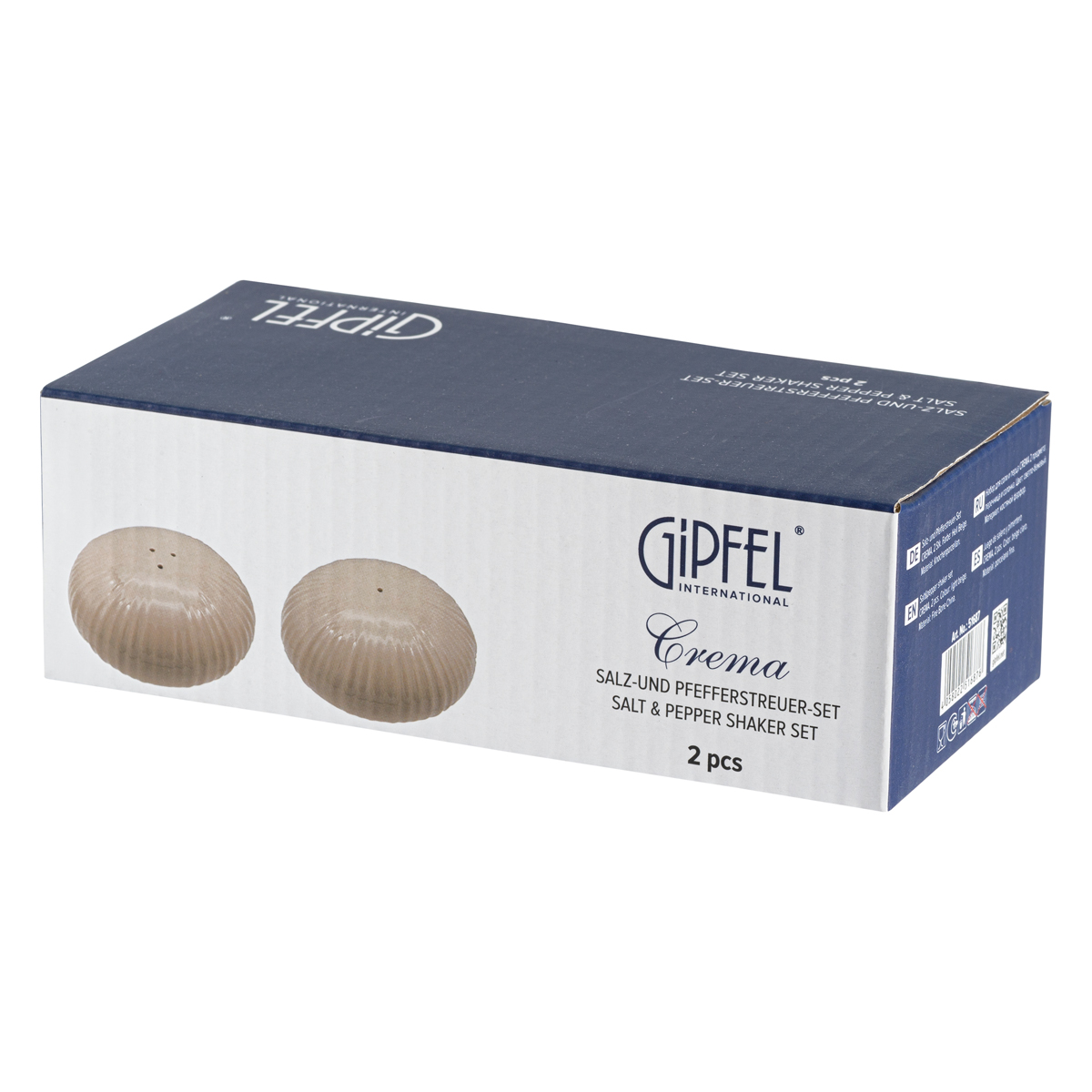 Набор для соли и перца Gipfel Crema 51687 2 предмета фото