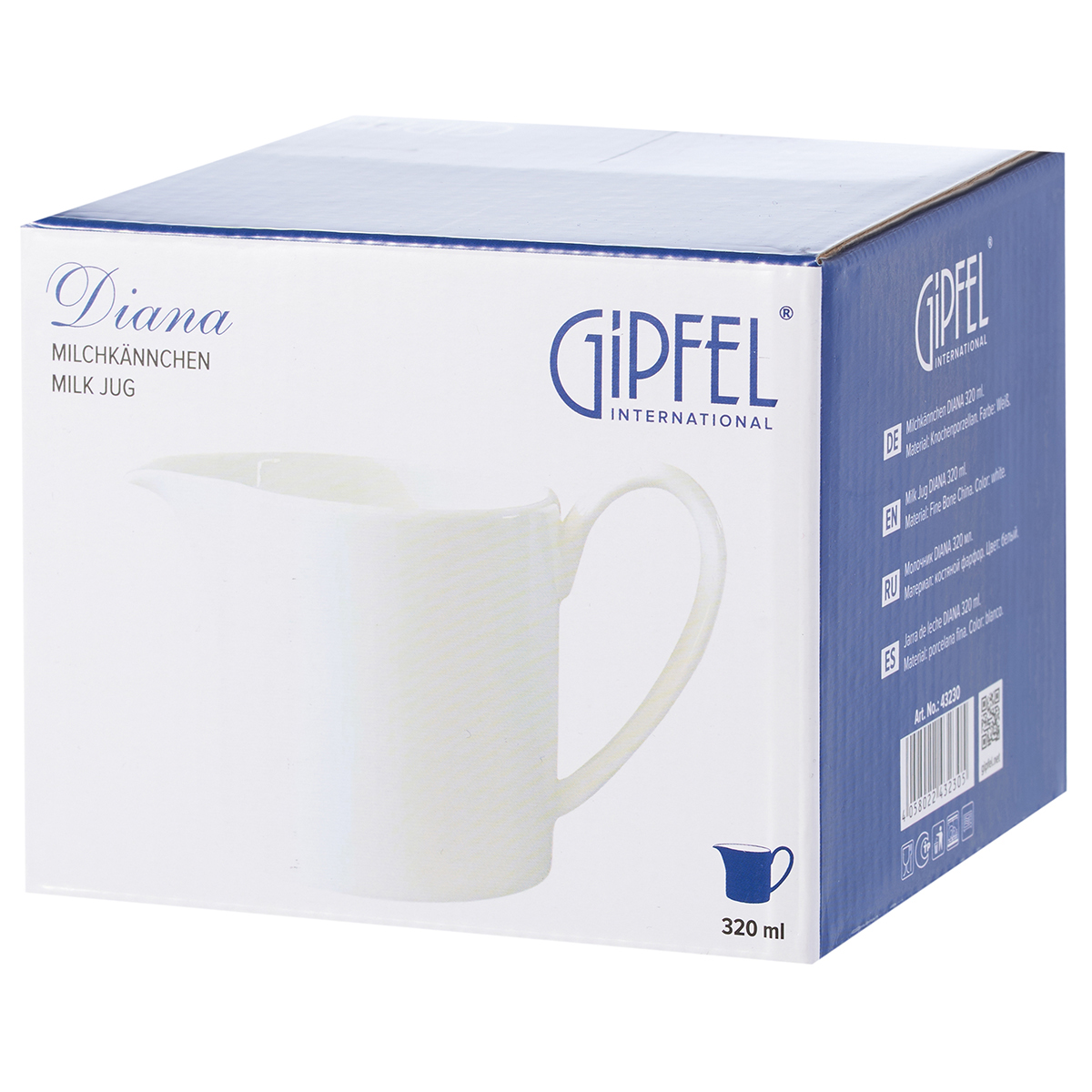 Молочник Gipfel Diana 43230 320 мл фото