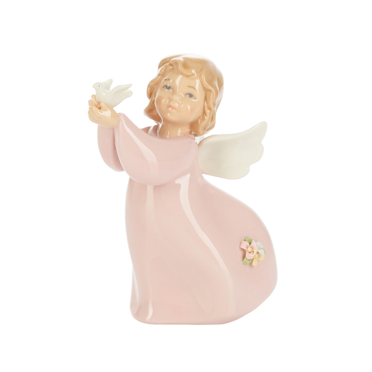 Статуэтка Gipfel Angel With Bird 41541 5x5x10 см фото