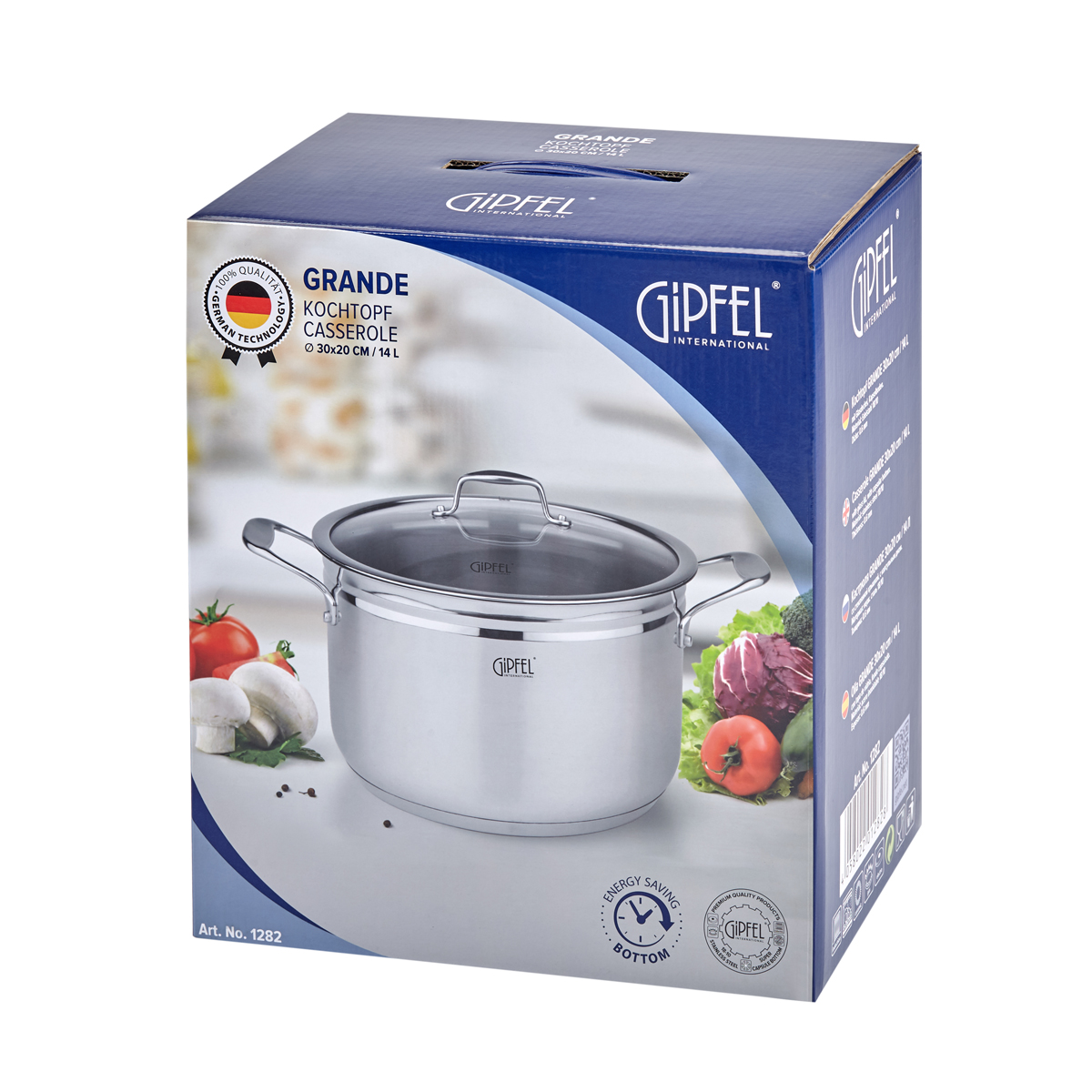 картинка 1282 GIPFEL Кастрюля GRANDE 14 л от магазина Gipfel
