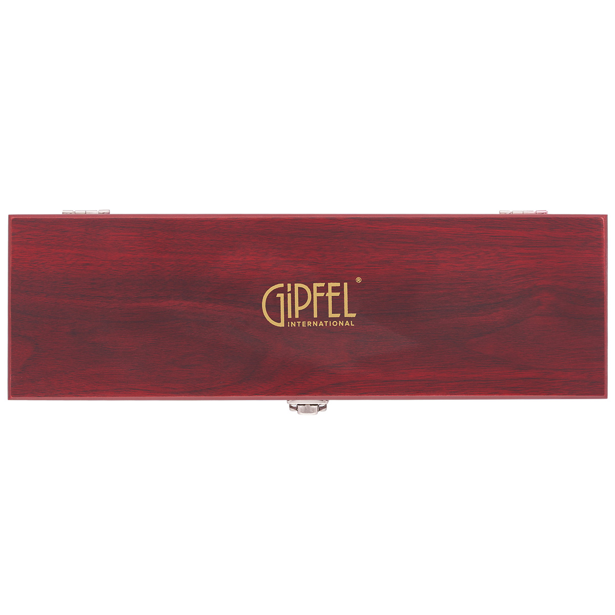 картинка 9627 GIPFEL Футляр из красного дерева для вина с винными аксессуарами (4 предмета), 36х11,5х11см. Материал: МДФ, пластик, нерж сталь. от магазина Gipfel