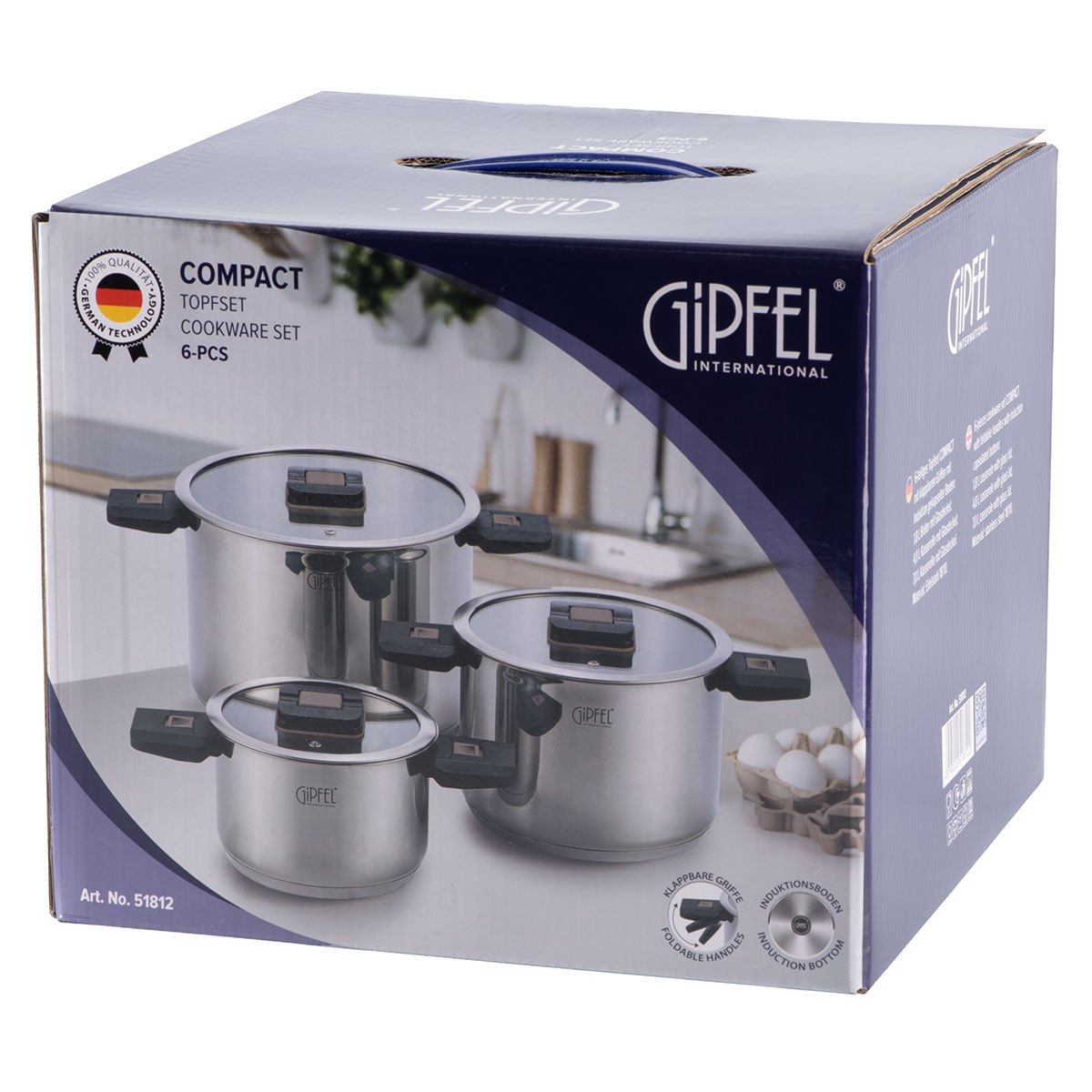 Набор посуды Gipfel Compact 51812 6 предметов фото