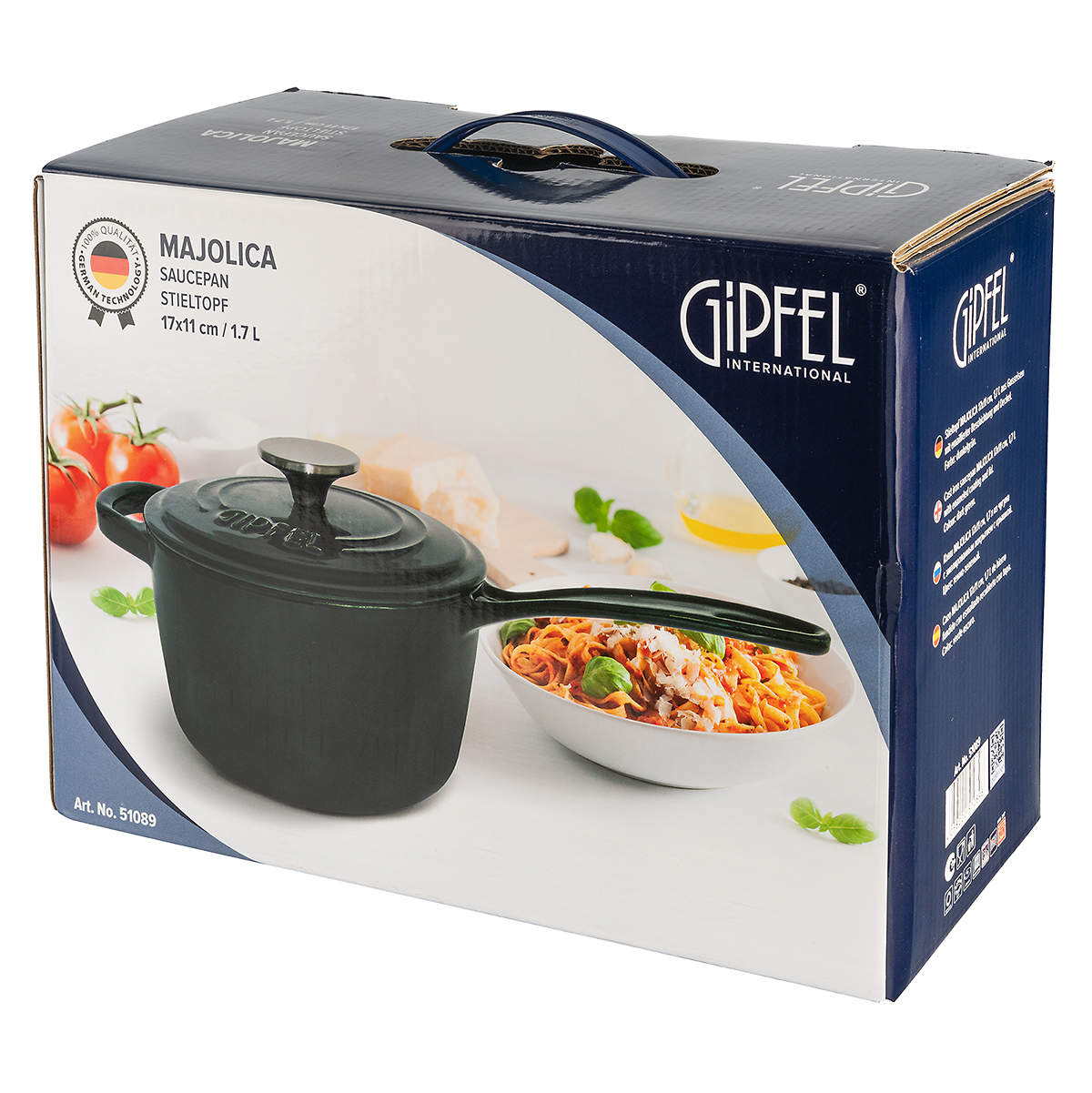 Ковш Gipfel Majolica 51089 17 см/1,7 л фото