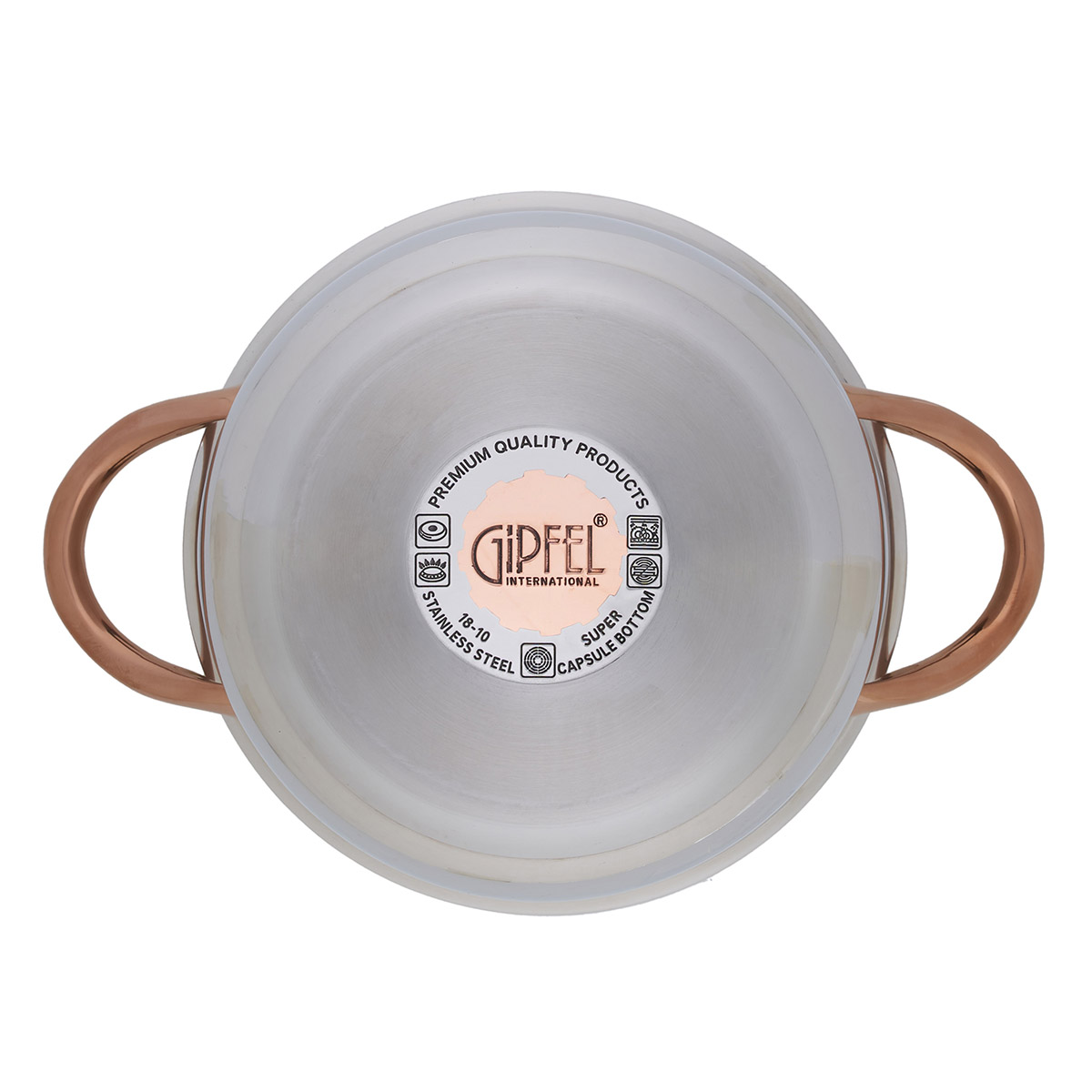 Кастрюля из нержавеющей стали Gipfel Absolute 2754 20 см/3,9 л фото
