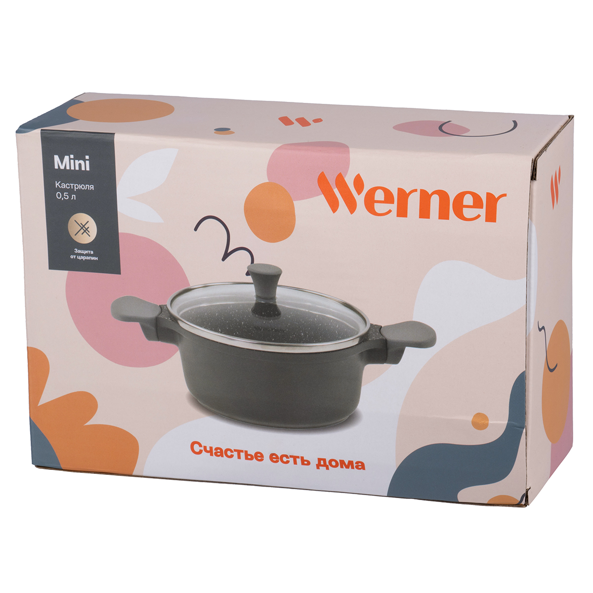 Алюминиевая кастрюля Werner Mini 52193 12 см/0,5 л фото