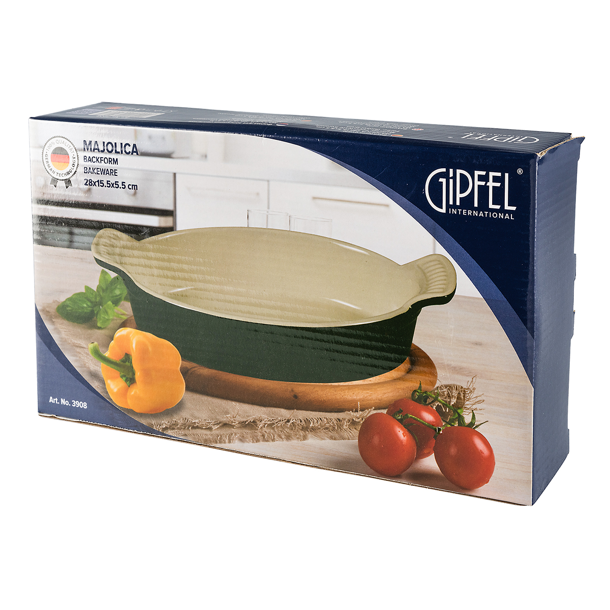 Форма для запекания Gipfel Majolica 3908 28x16x5,5 см фото