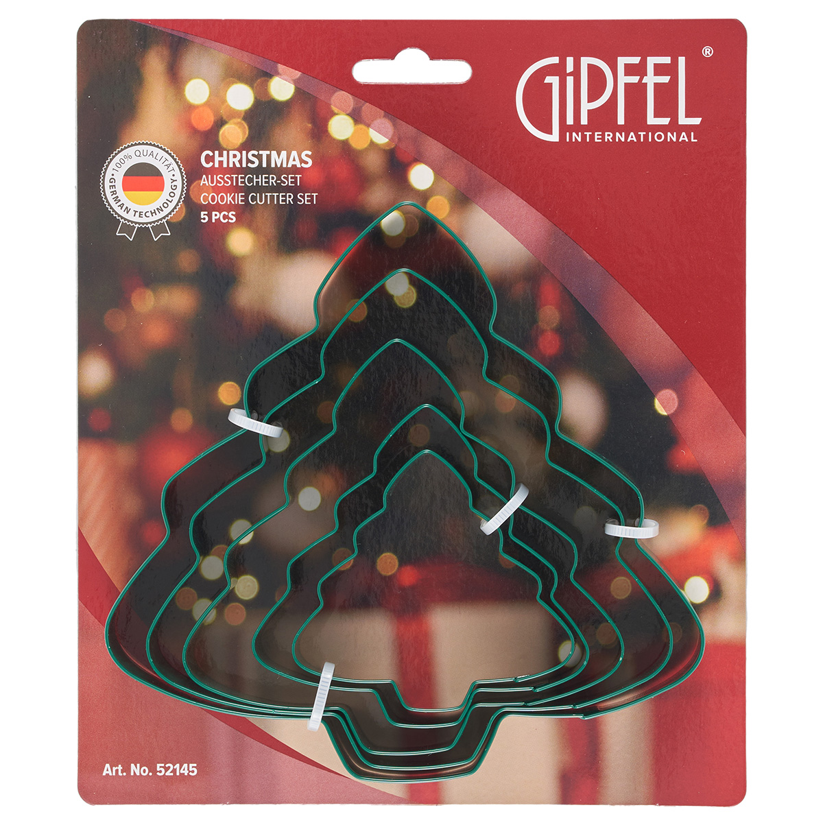 Набор форм для печенья Gipfel Christmas 52145 5 предметов фото
