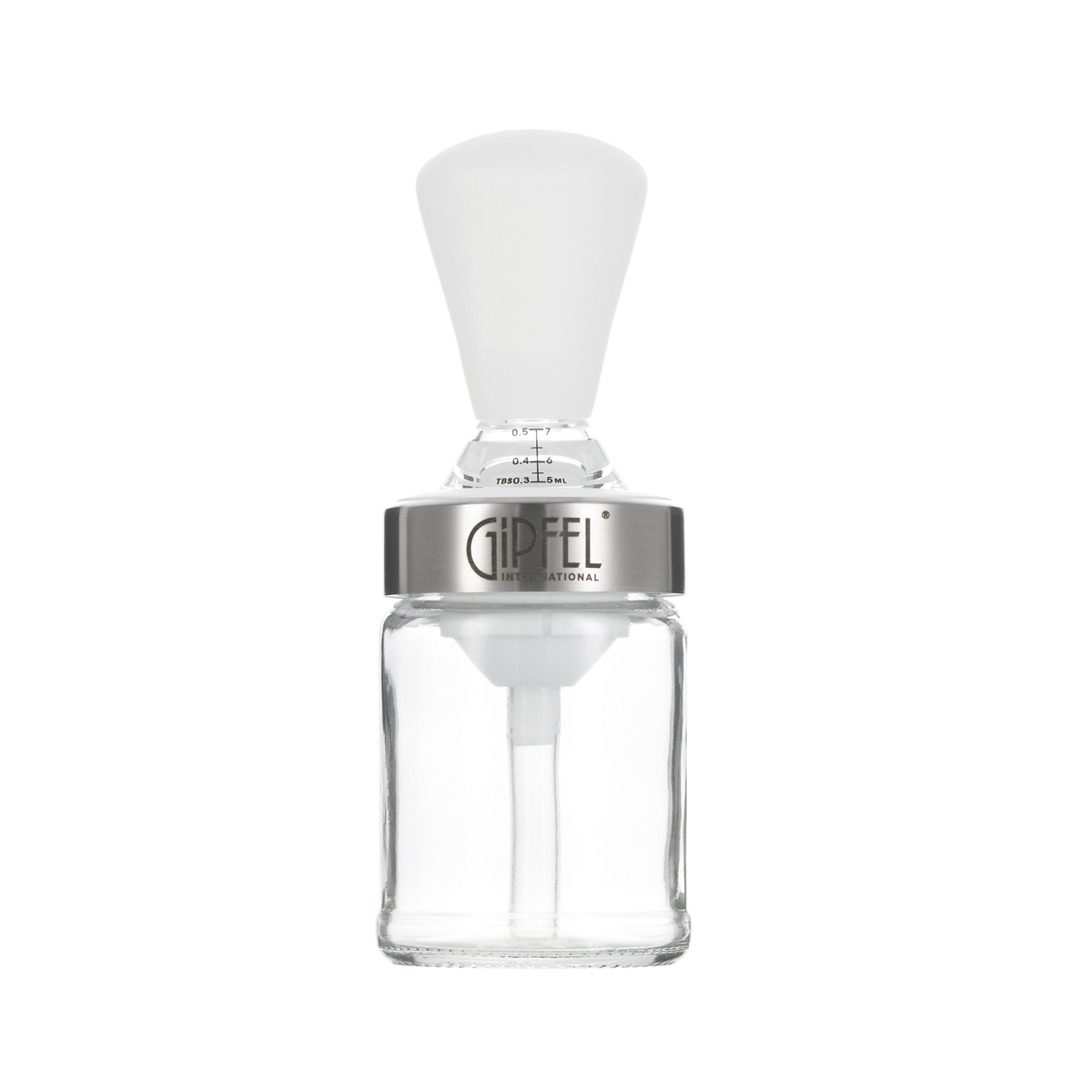 Кисточка вакуумная для масла со стеклянным контейнером Gipfel Horeca Pro Gipfel 50700 14,5 см фото