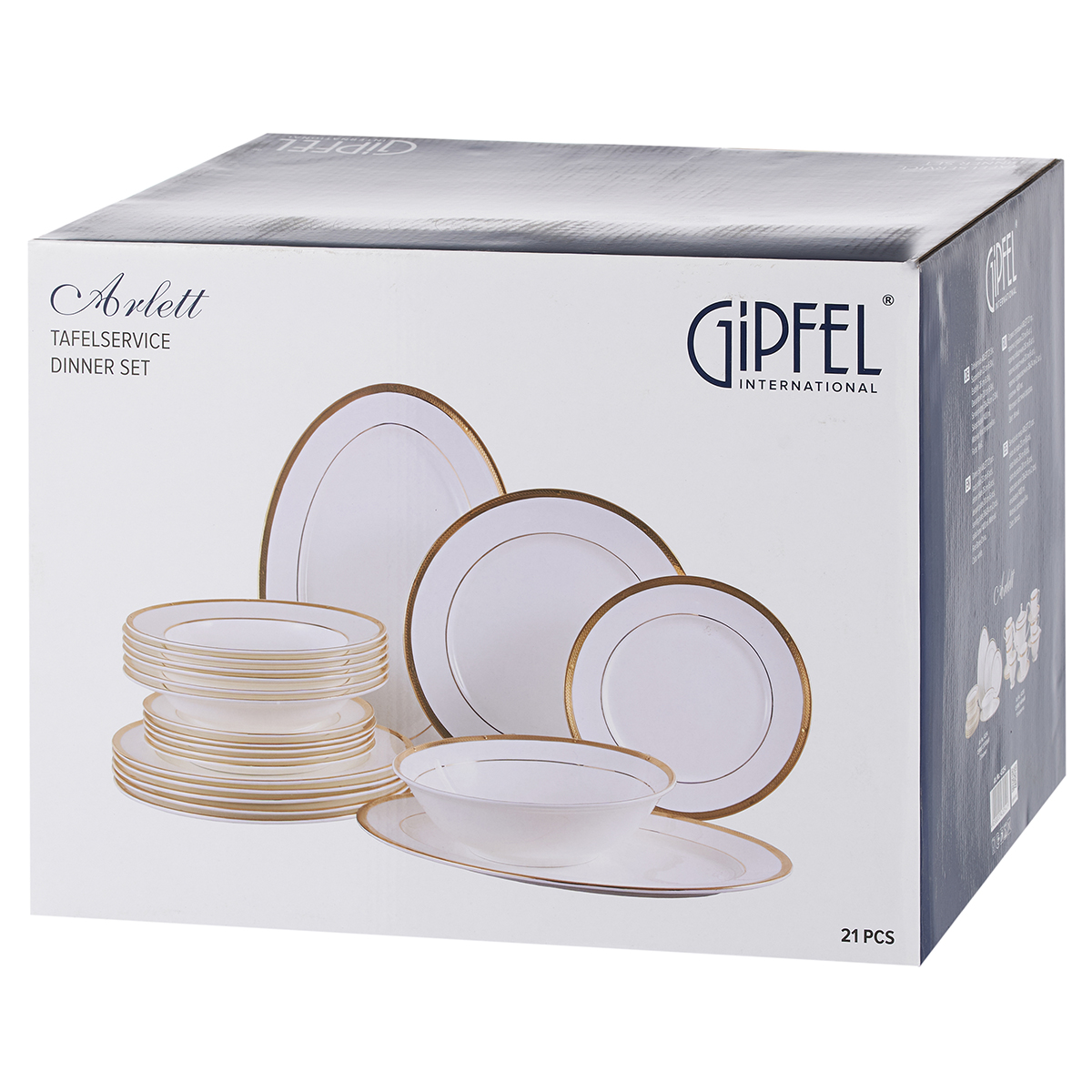 Сервиз столовый Gipfel Arlett 43254 21 предмет фото