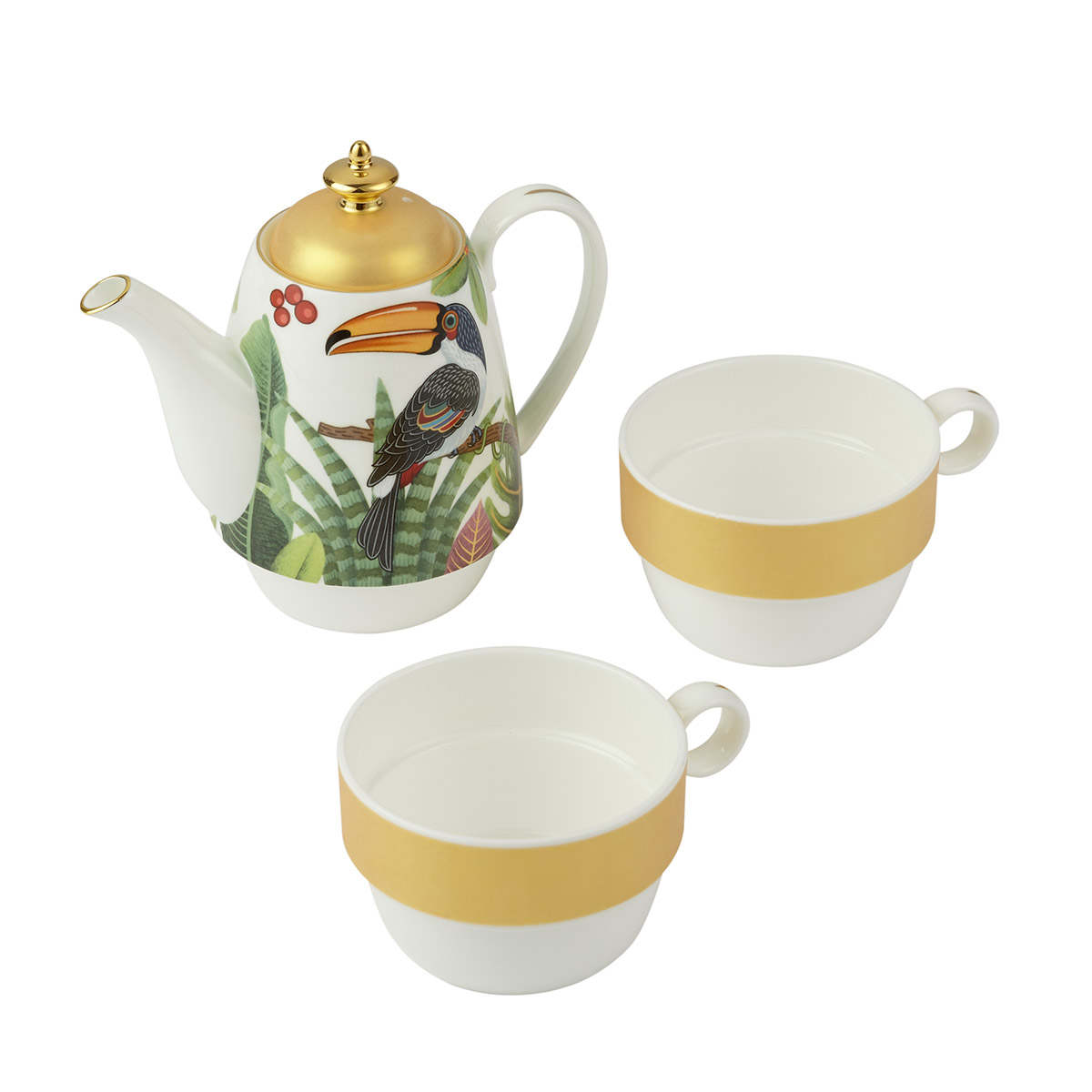 Чайный сервиз Gipfel Tropico Oro 3950 фото