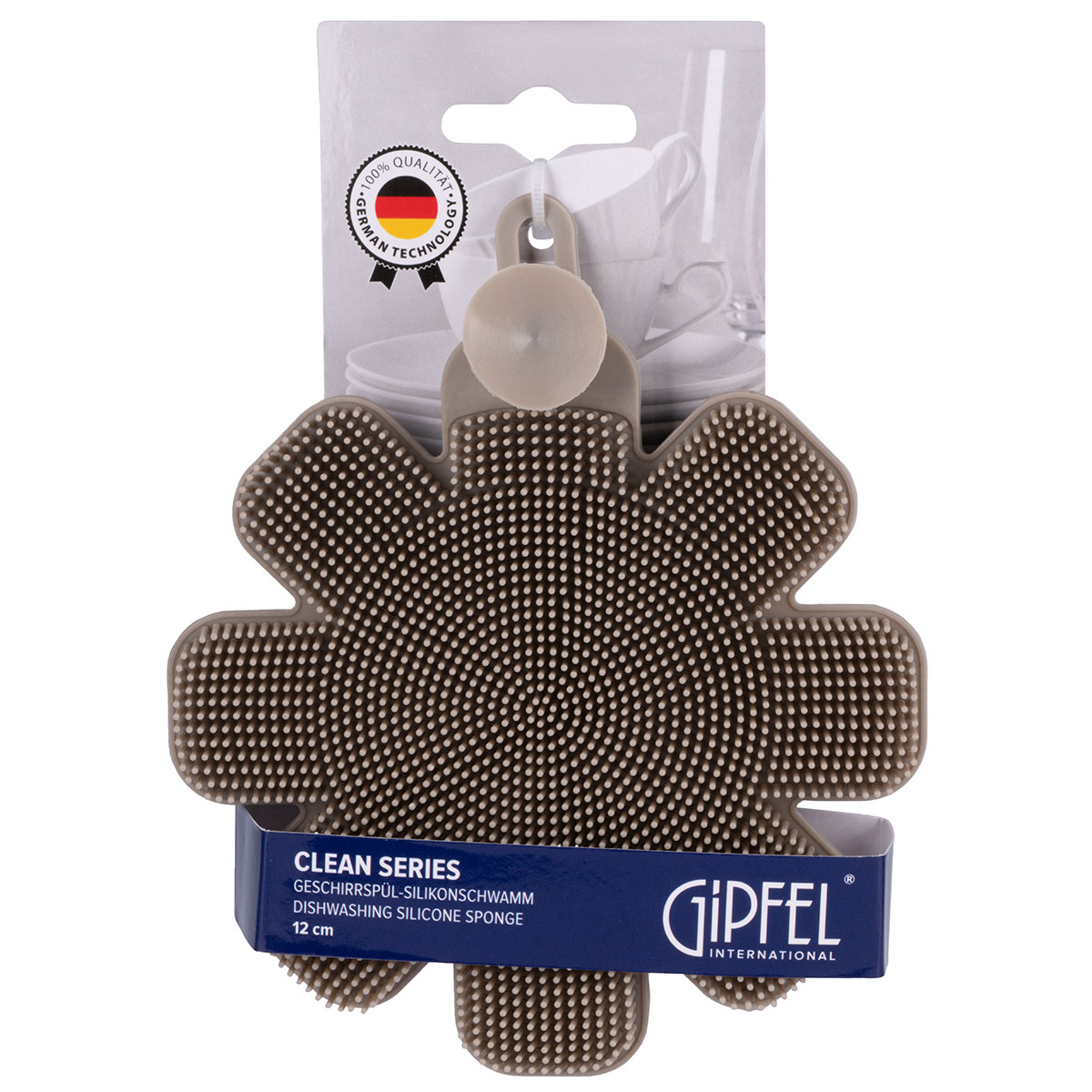 Губка силиконовая Gipfel Clean Series 51846 12 см фото