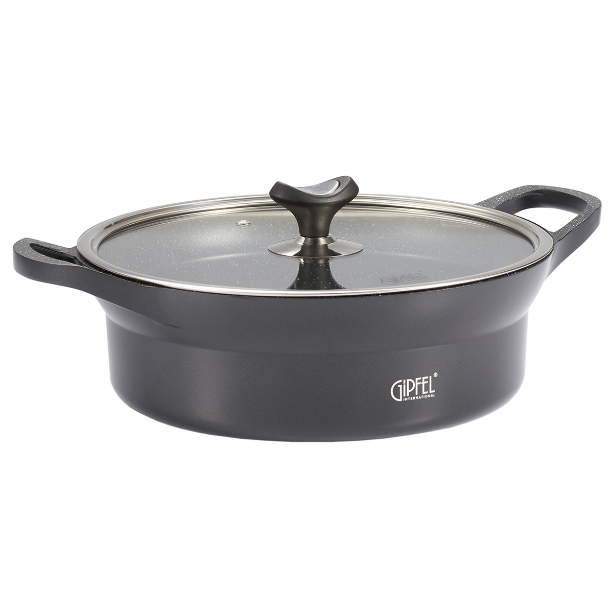 Кастрюля-сотейник из литого алюминия Gipfel Azul Black 51921 26 см/3,7 л фото