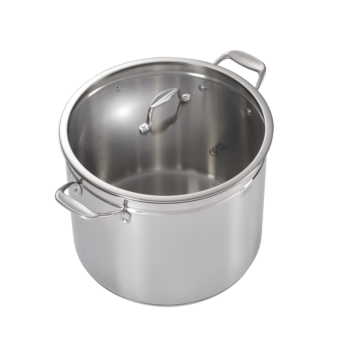 Кастрюля из нержавеющей стали Gipfel Grande 2407 32 см/20 л фото