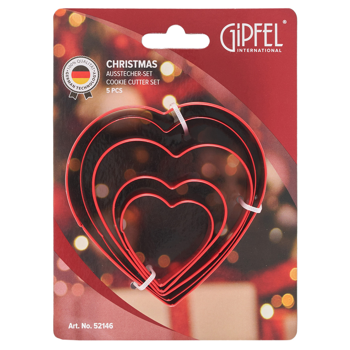 Набор форм для печенья Gipfel Cookies 52146 5 предметов фото