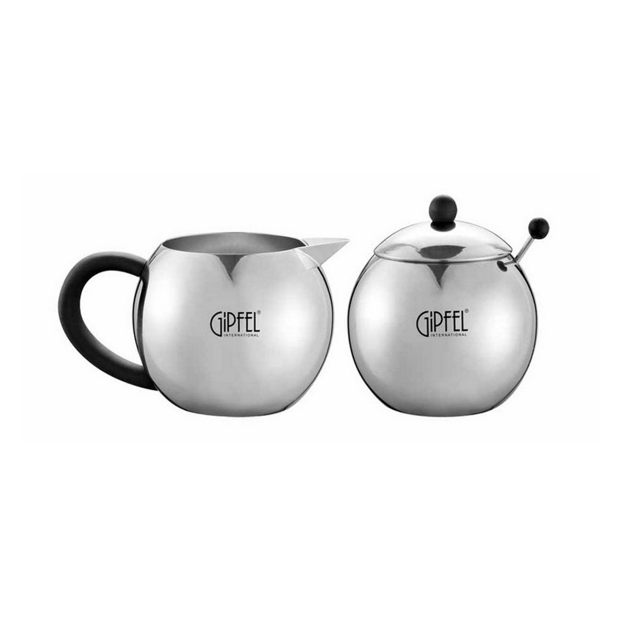 картинка 9833 GIPFEL Набор OREOLE: Сахарница с ложечкой, молочник 370 мл от магазина Gipfel