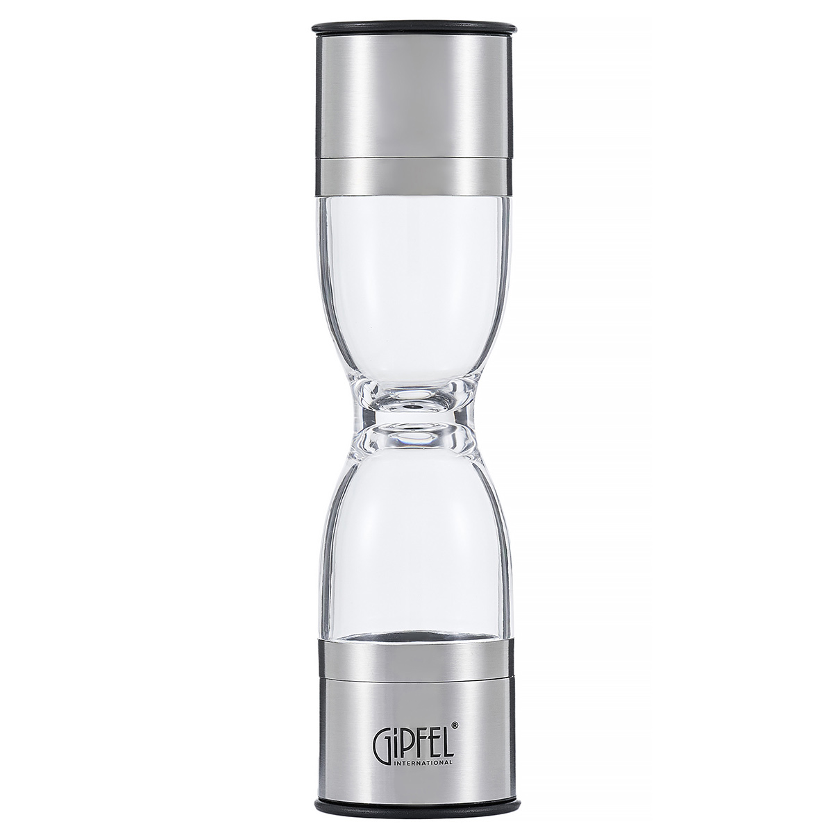 картинка 9148 GIPFEL Мельница TROPICA для перца, электрическая, высота 22 см. Цвет: серебристый. от магазина Gipfel