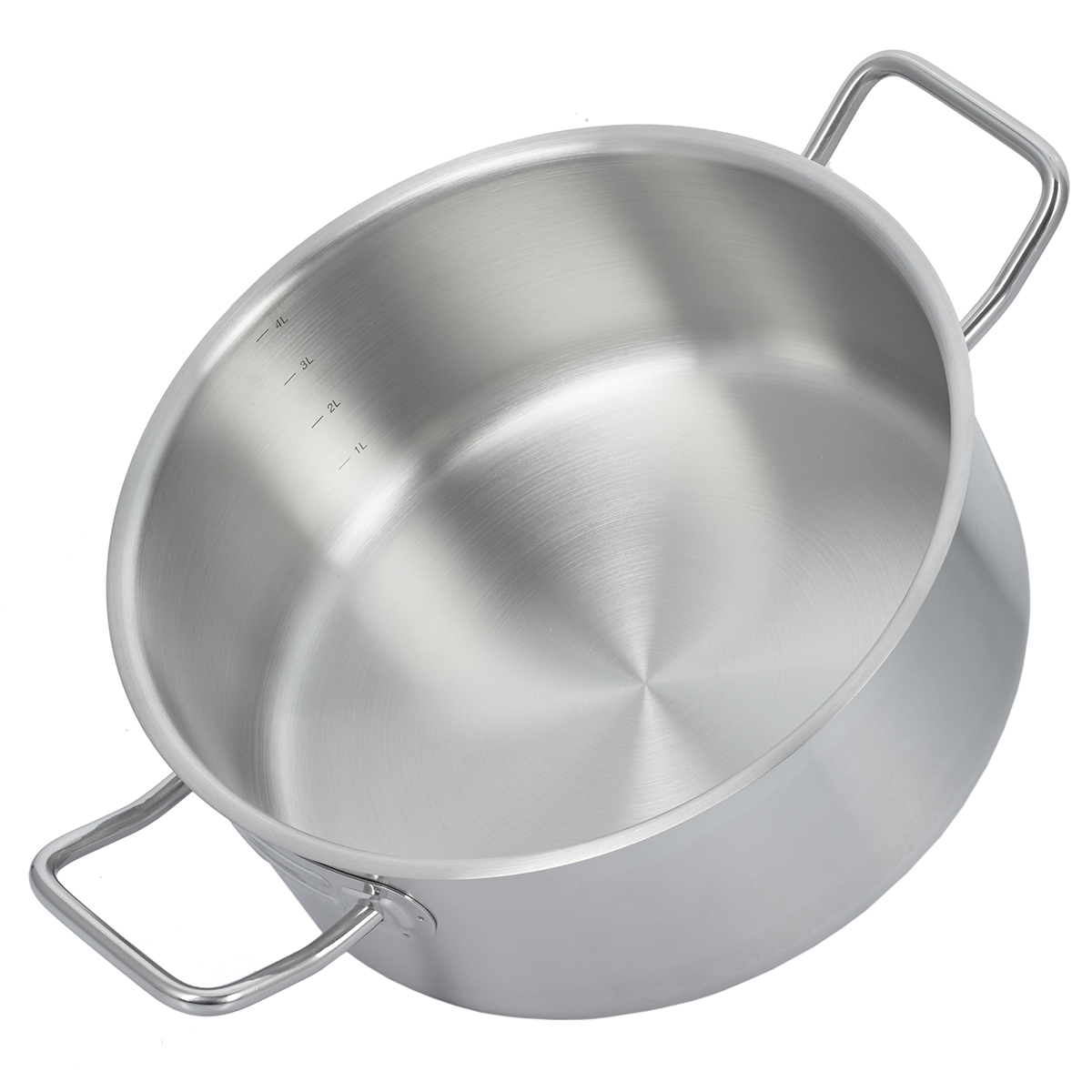 Кастрюля из нержавеющей стали Gipfel Horeca Pro 50717 24 см/4 л №3