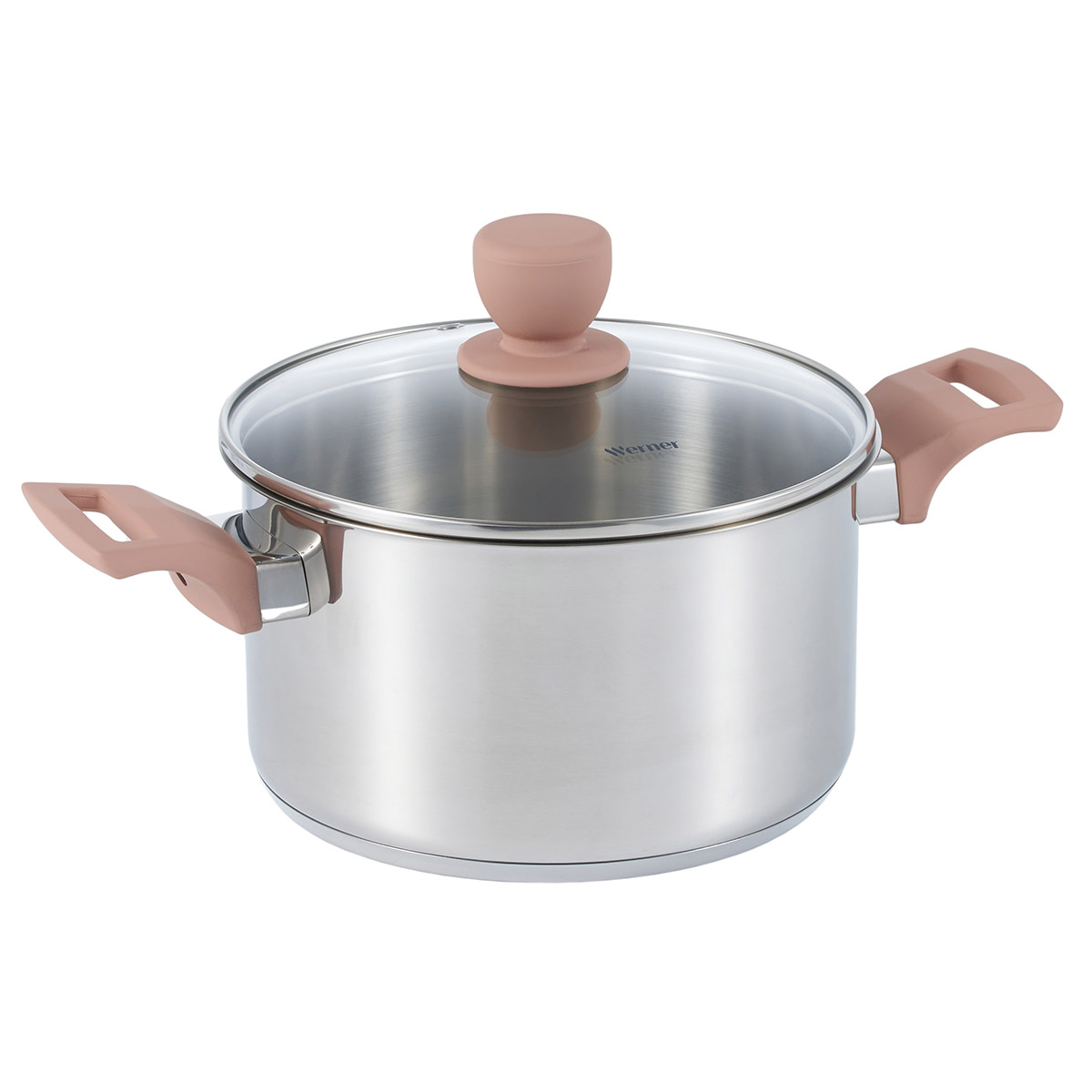 Кастрюля из нержавеющей стали Werner Eletto 51871 3,6 л/20 см фото