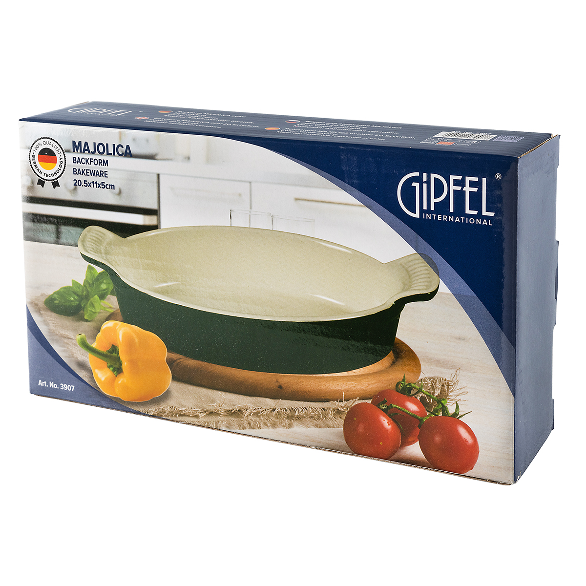 Форма для запекания Gipfel Majolica 3907 20,5x11x5 см фото