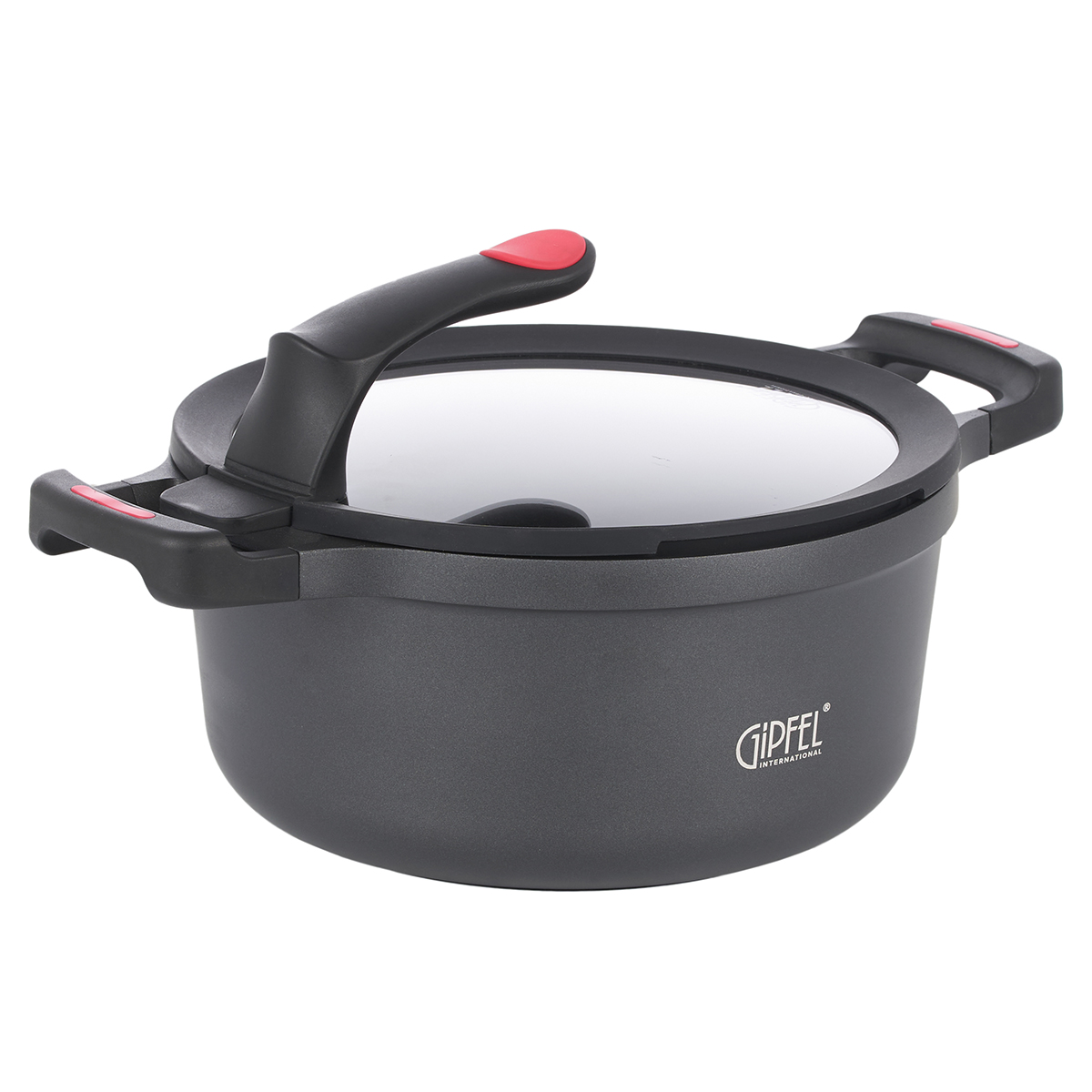 Кастрюля из литого алюминия Gipfel Gourmet 52342 24 см/4 л фото