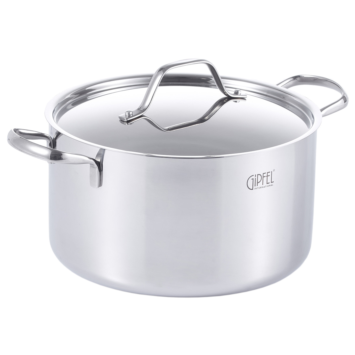 Кастрюля из нержавеющей стали Gipfel Galaxy 51971 24 см/6 л фото