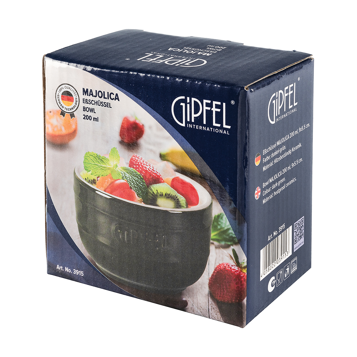 Миска кухонная Gipfel Majolica 3915 9 см / 0.2 л фото
