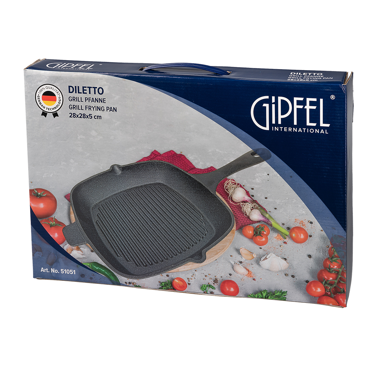 Сковорода-гриль Gipfel Diletto 51051 28 см фото