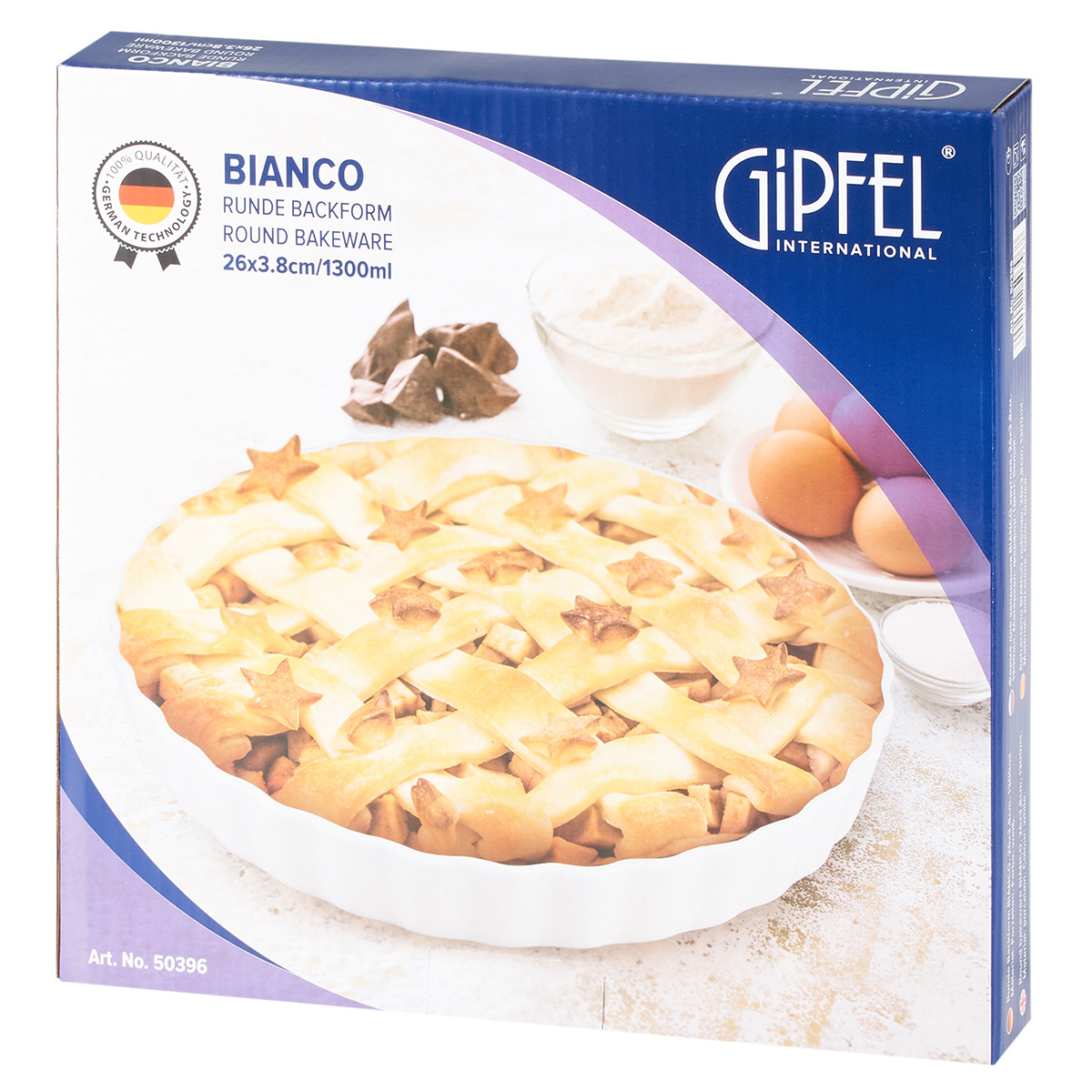 Форма для запекания Gipfel Bianco 50396 1,3 л/26х3,8 см фото