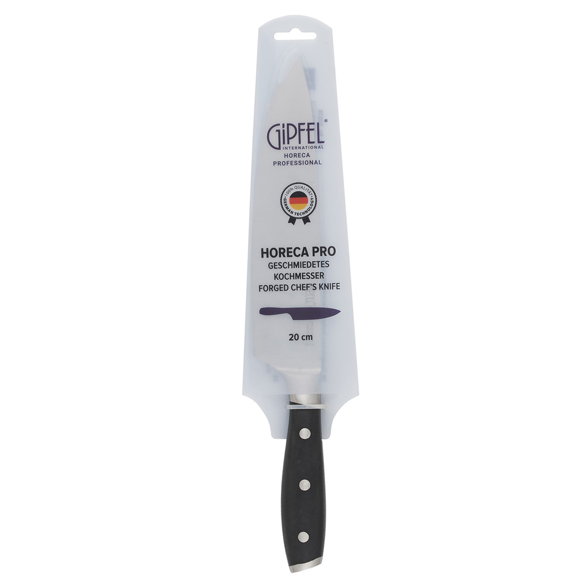 Нож поварской Gipfel Horeca Pro 50578 20 см №3