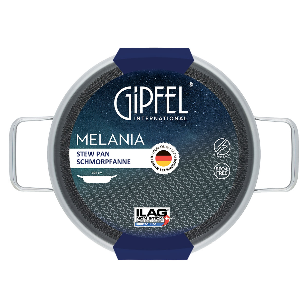 Сотейник из нержавеющей стали Gipfel Melania 52108 26 см фото