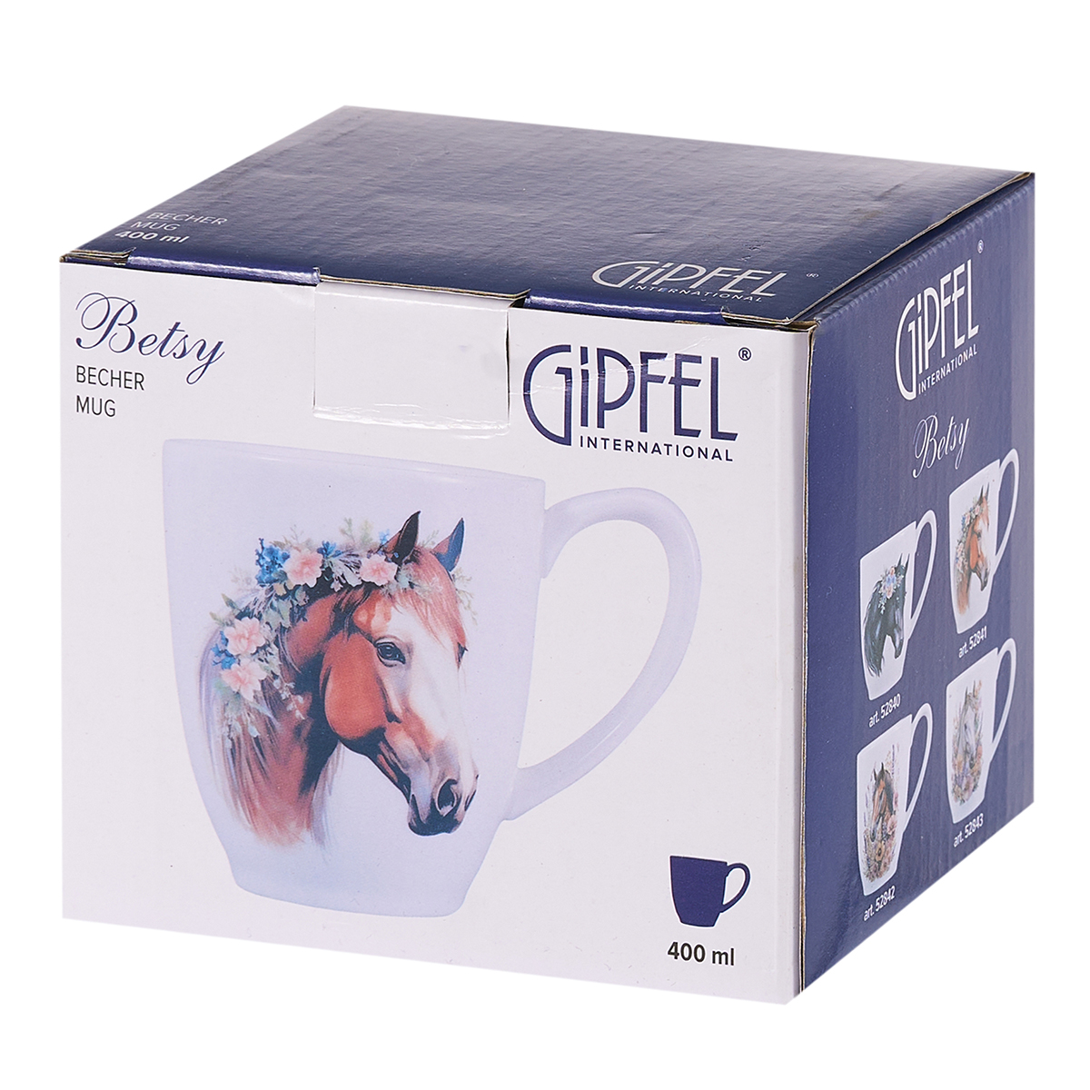 Кружка Gipfel Betsy 52841 400 мл фото