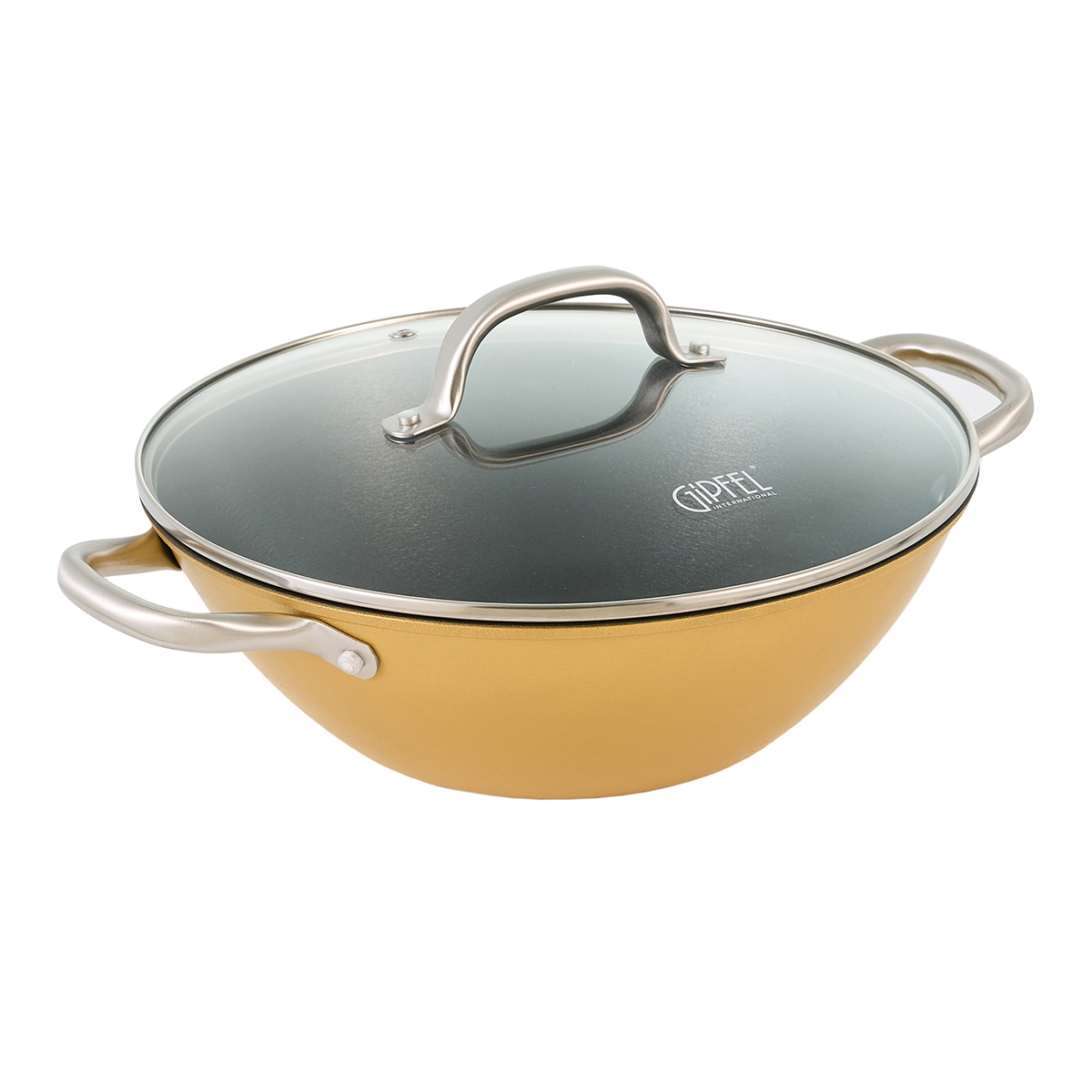 Чугунная кастрюля Gipfel Select Orange 2146 28 см/3,6 л
