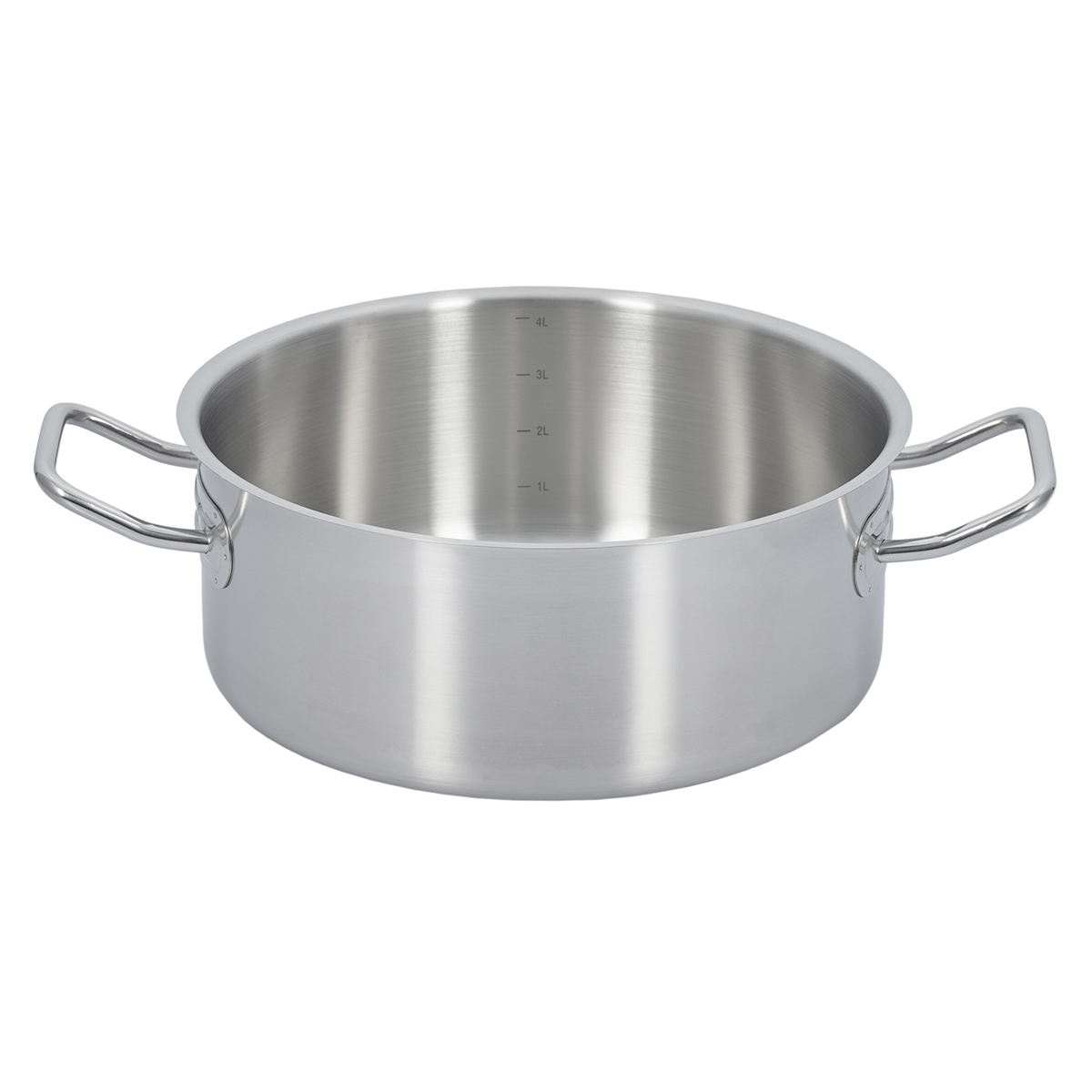Кастрюля из нержавеющей стали Gipfel Horeca Pro 50717 24 см/4 л №1