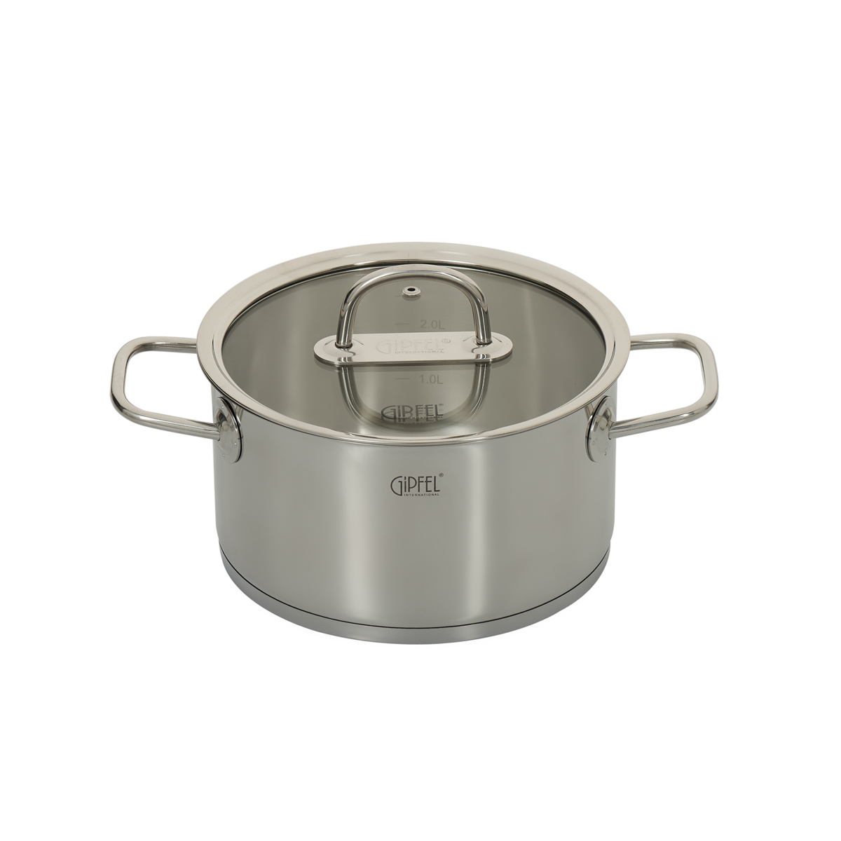 Кастрюля из нержавеющей стали Gipfel Capella 2698 20 см/3,1 л фото