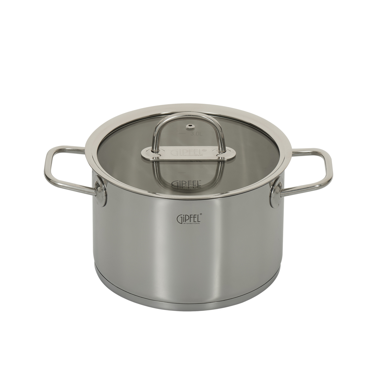 Кастрюля из нержавеющей стали Gipfel Capella 2700 20 см/3,7 л фото
