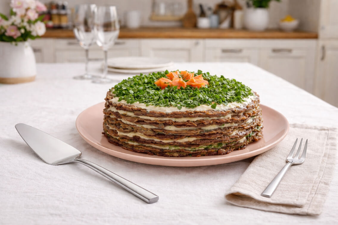 Печеночный торт классический