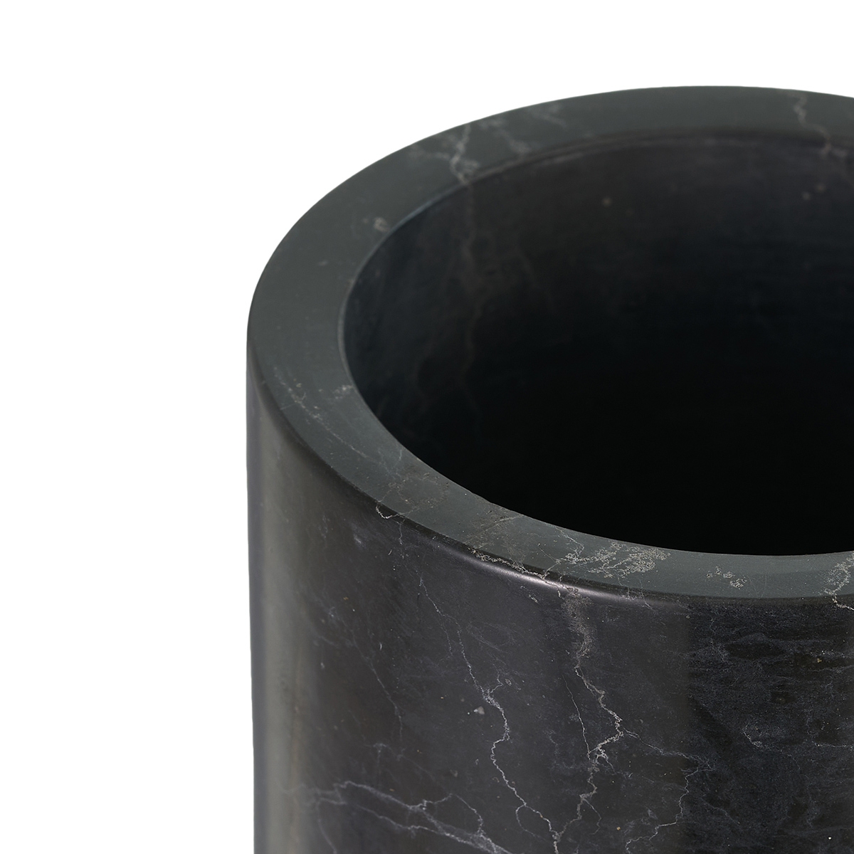Ершик для унитаза наполный Gipfel Marble Nero 43433 13x10/40 см фото