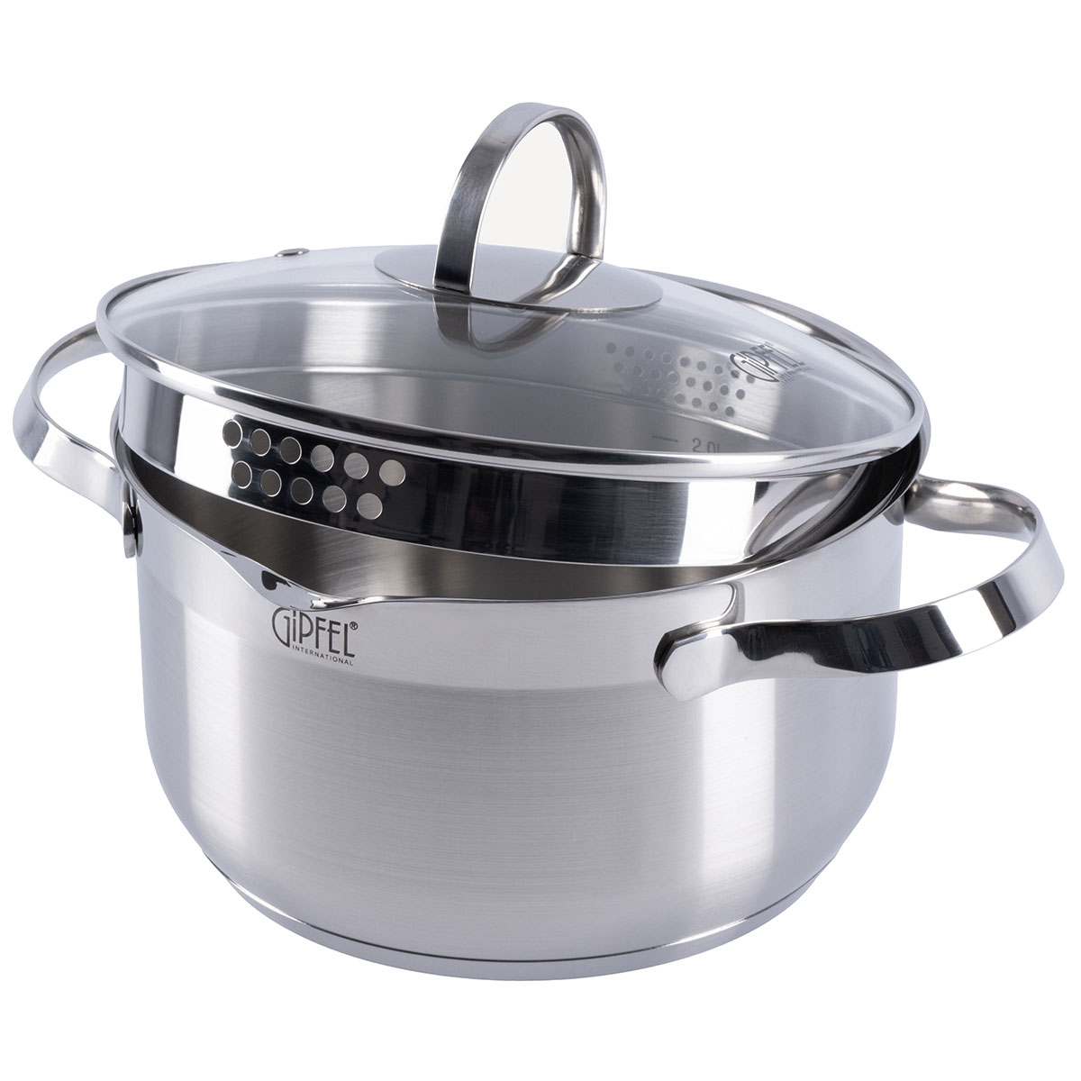Кастрюля из нержавеющей стали Gipfel Benita 2271 20 см/3,2 л фото