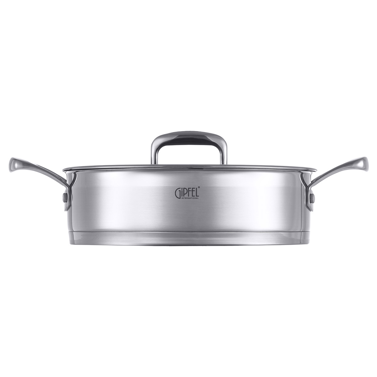 Сотейник из нержавеющей стали Gipfel Prestige 52008 26 см/3 л фото