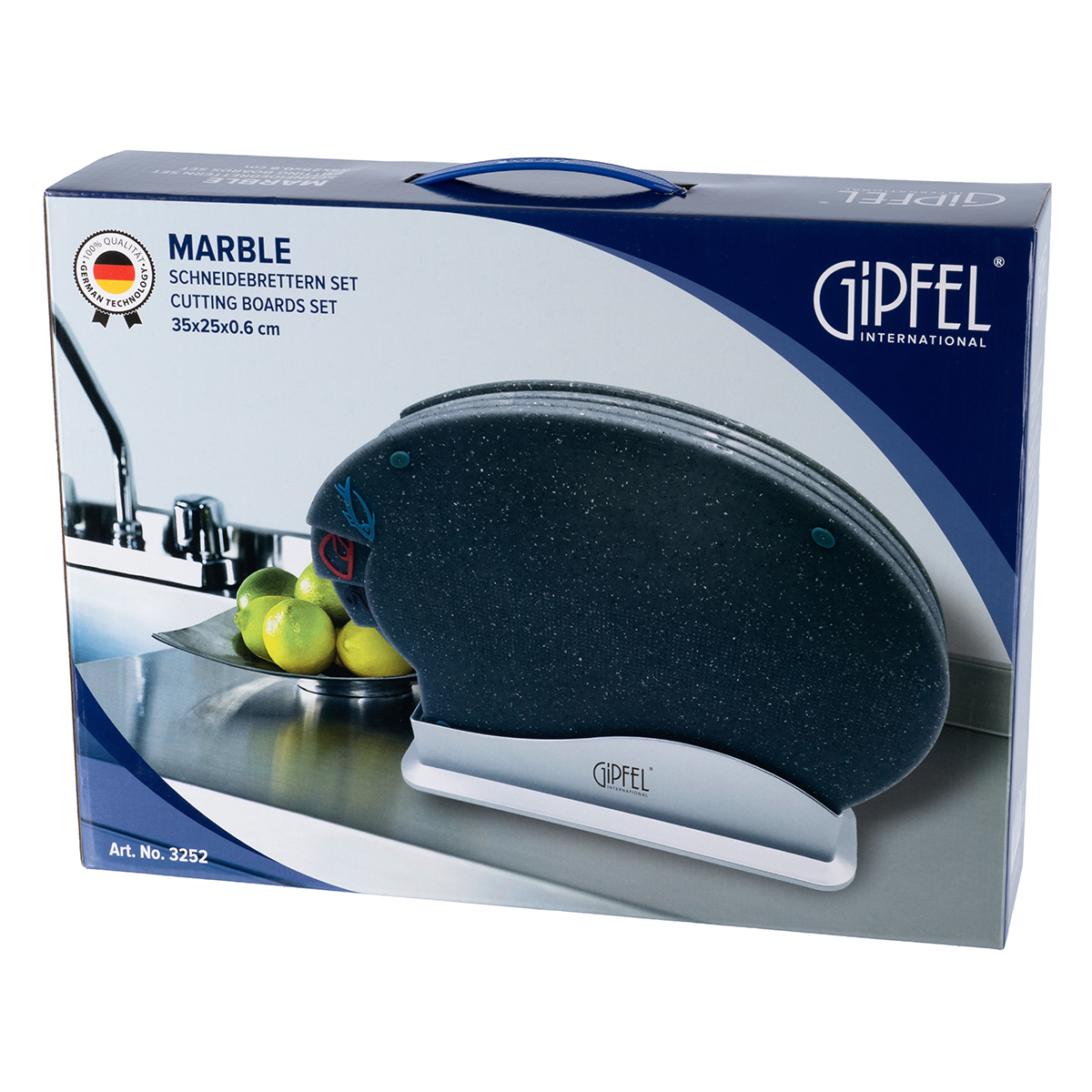Набор разделочных досок Gipfel Marble 3252 фото