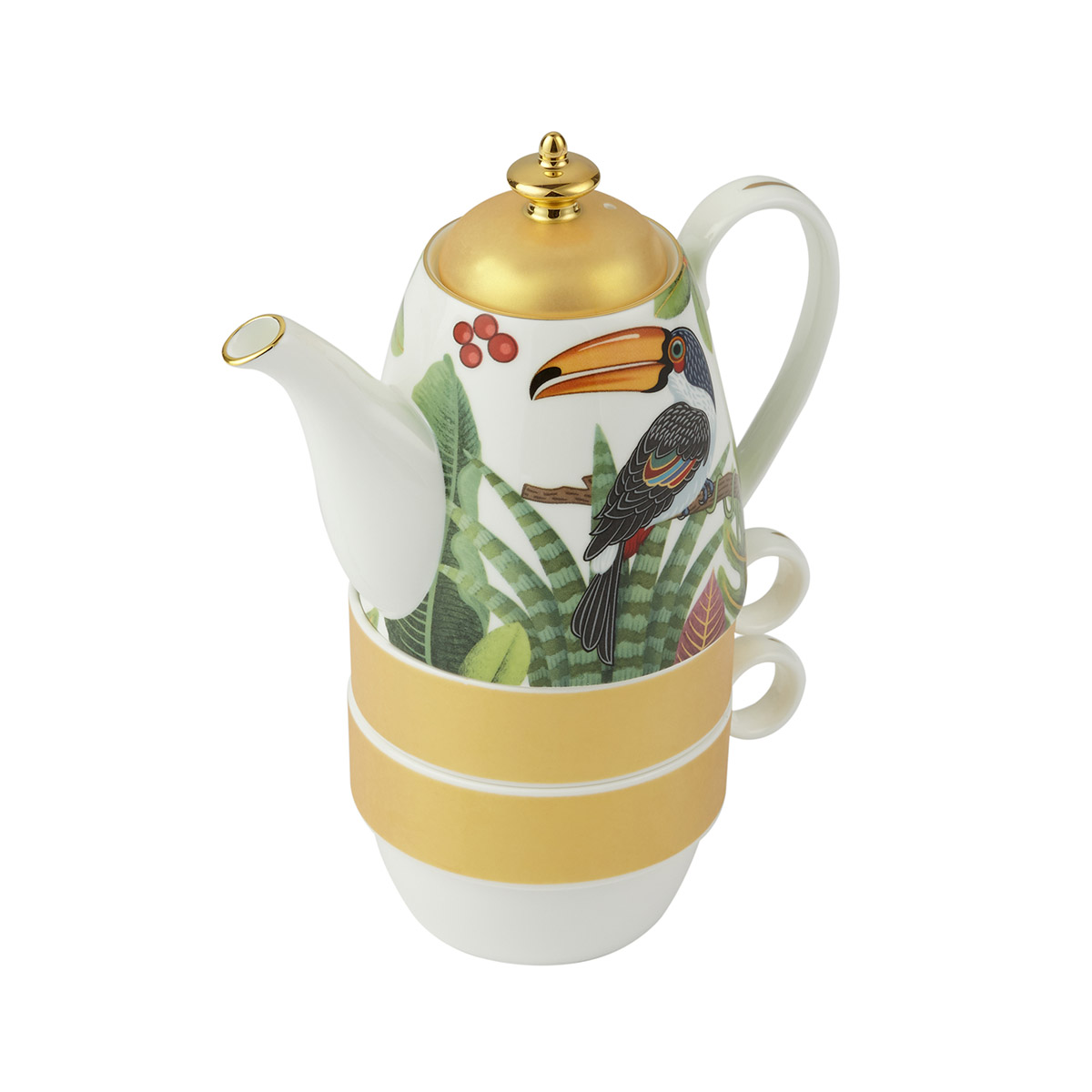 Чайный сервиз Gipfel Tropico Oro 3950 фото