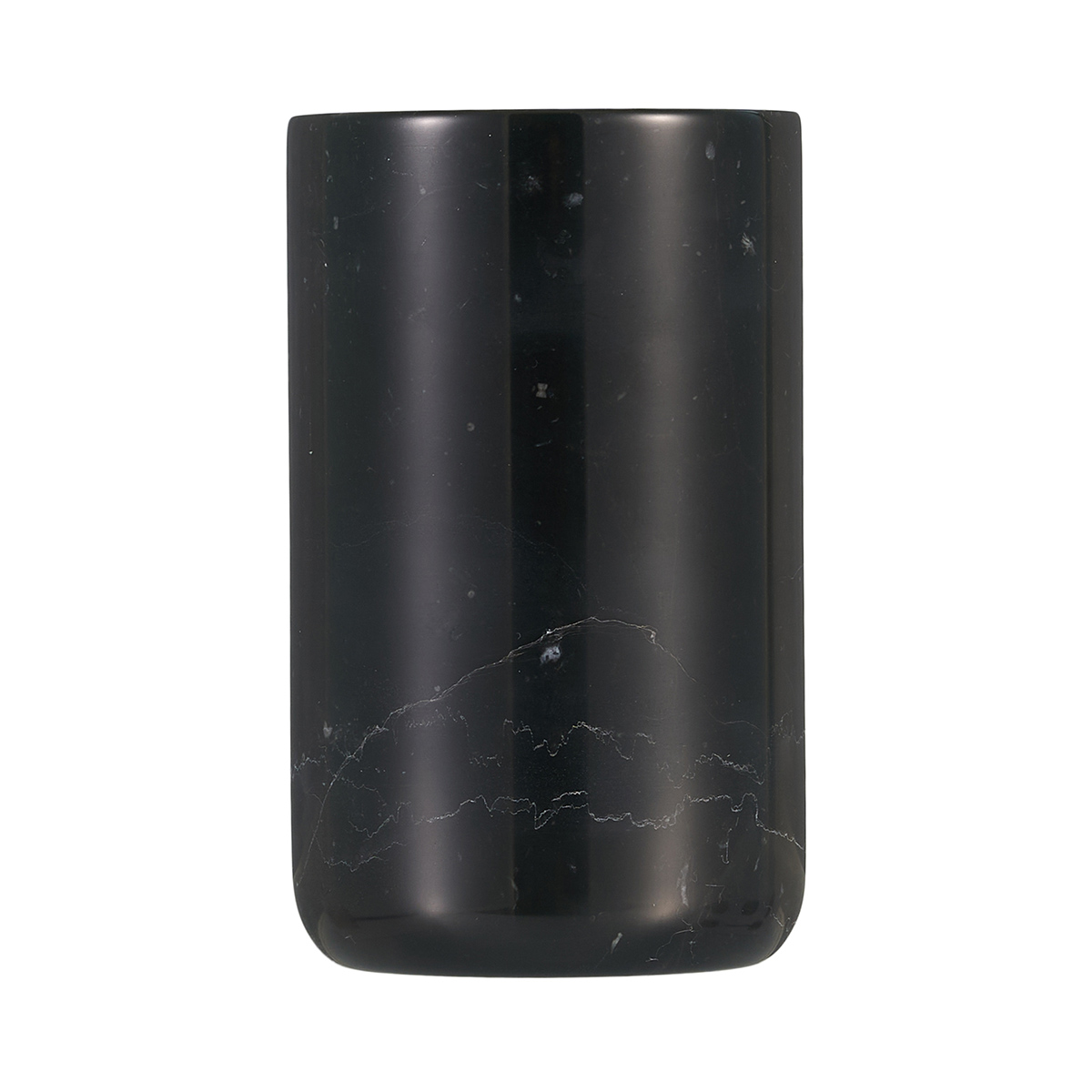 Стакан для зубных щеток Gipfel Marble Nero 43430 12x7 см фото