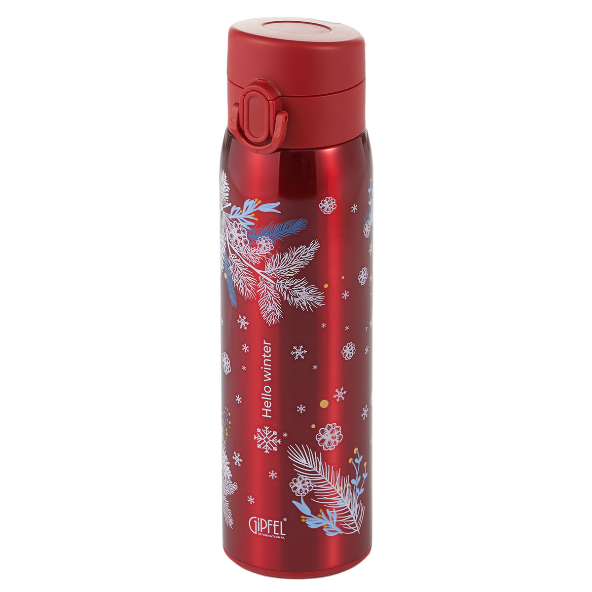 Термокружка вакуумная Gipfel Christmas Time 52059 370 мл фото