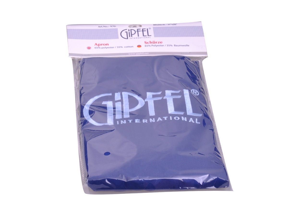 картинка 9701 GIPFEL Фартук кухонный 80х58 см голубой от магазина Gipfel